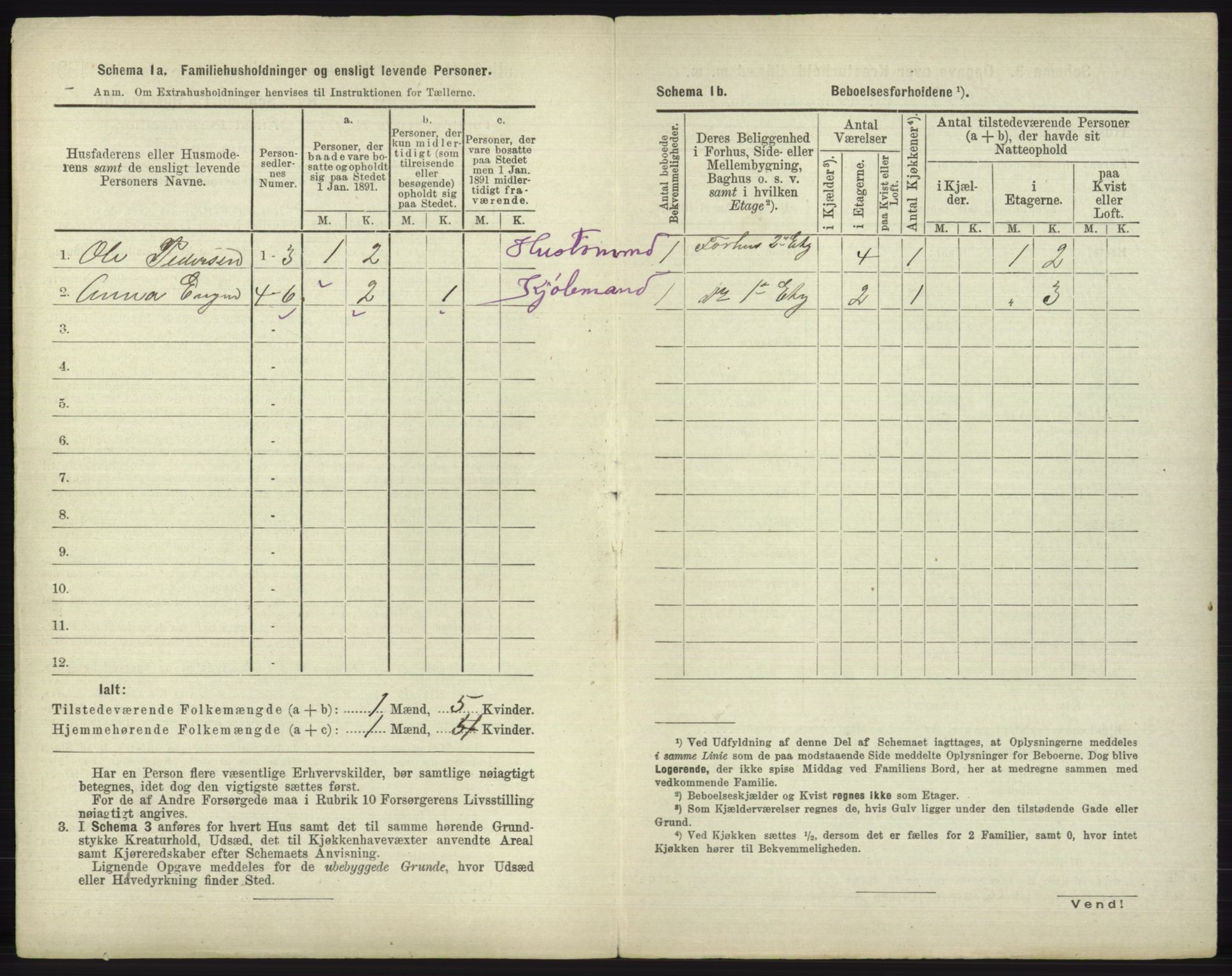 RA, 1891 census for 1804 Bodø, 1891, p. 851