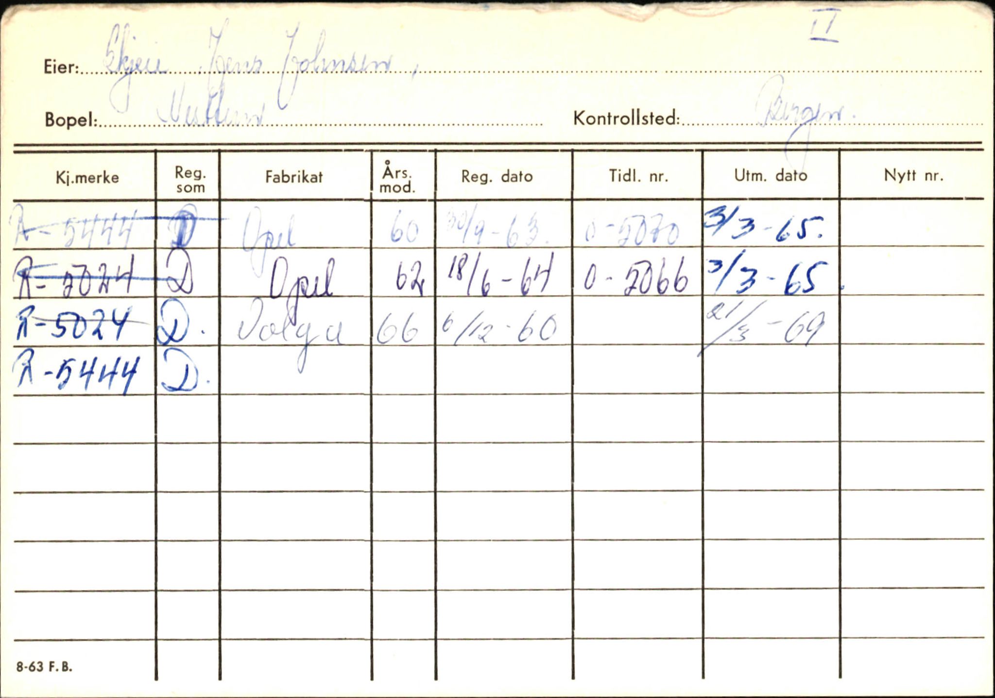 Statens vegvesen, Hordaland vegkontor, AV/SAB-A-5201/2/Ha/L0049: R-eierkort S, 1920-1971, p. 7