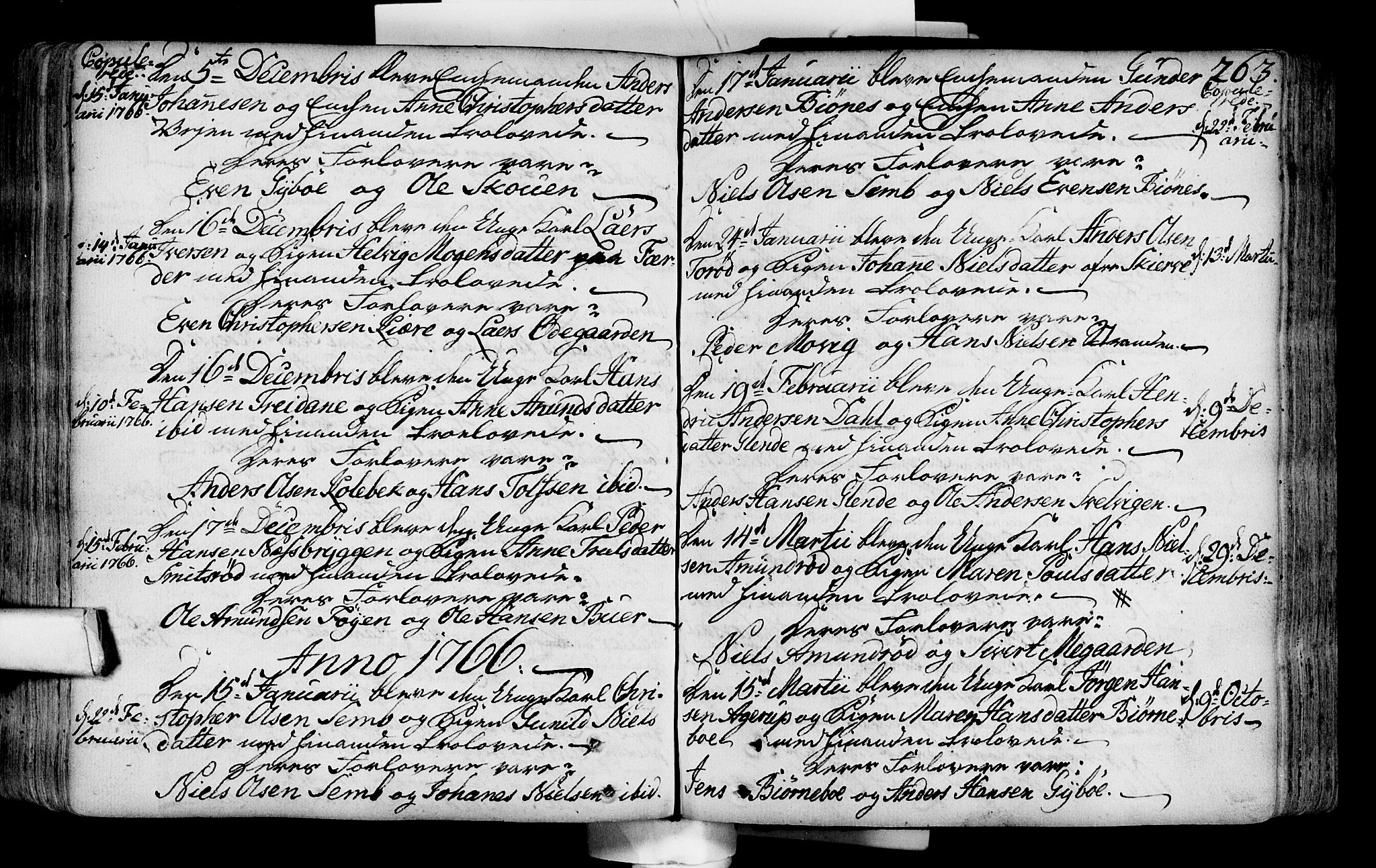 Nøtterøy kirkebøker, AV/SAKO-A-354/F/Fa/L0002: Parish register (official) no. I 2, 1738-1790, p. 263