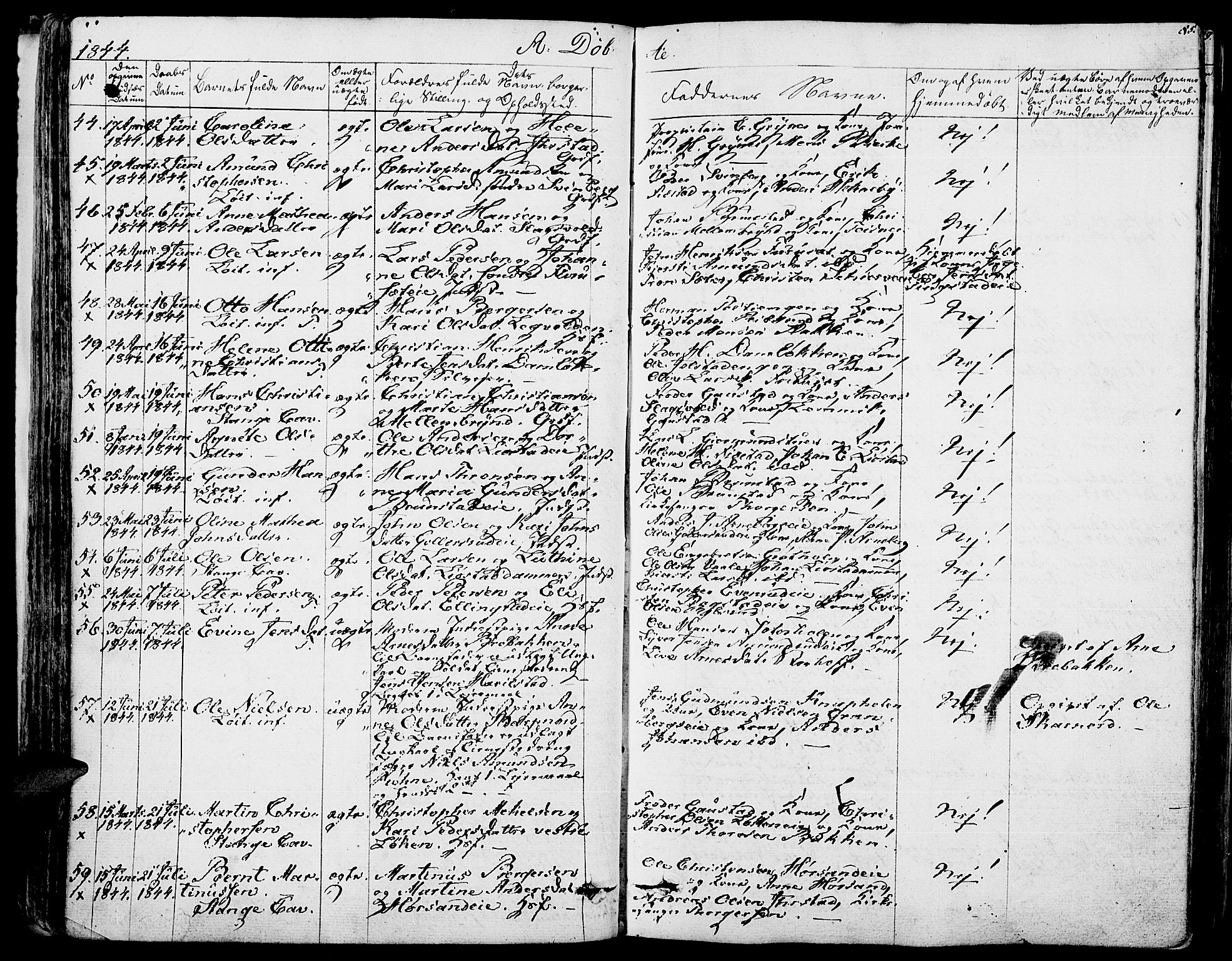 Romedal prestekontor, AV/SAH-PREST-004/K/L0003: Parish register (official) no. 3, 1829-1846, p. 85