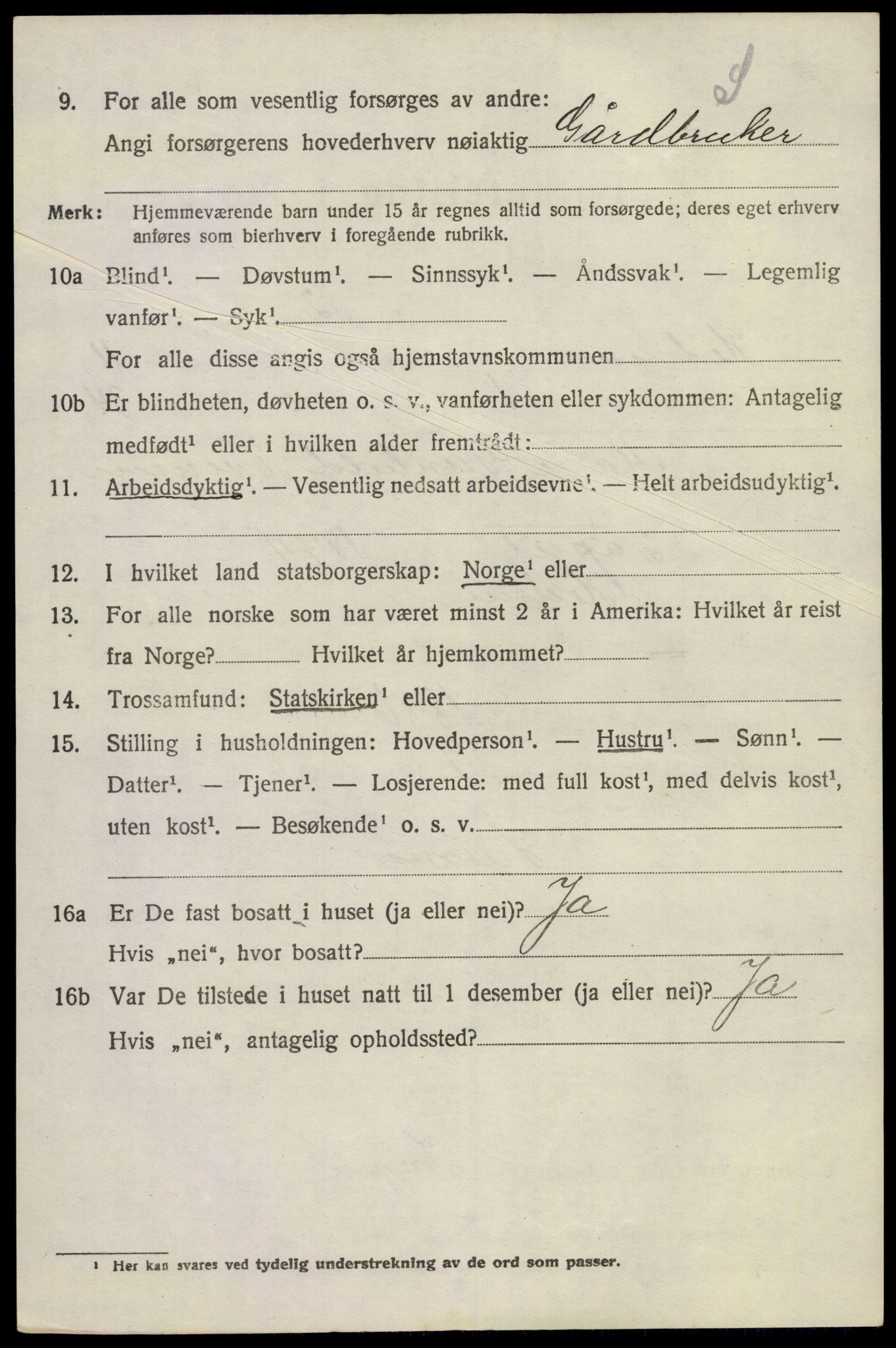 SAKO, 1920 census for Hedrum, 1920, p. 7608