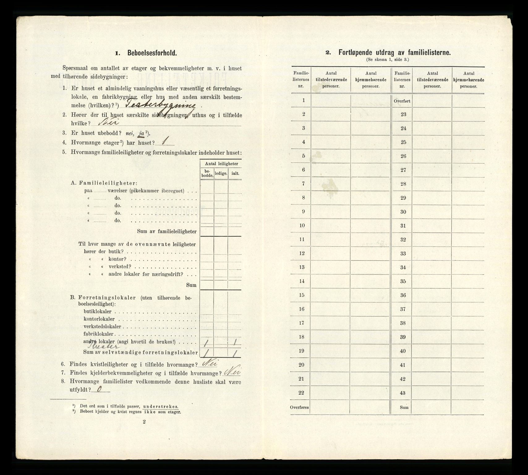 RA, 1910 census for Trondheim, 1910, p. 9950