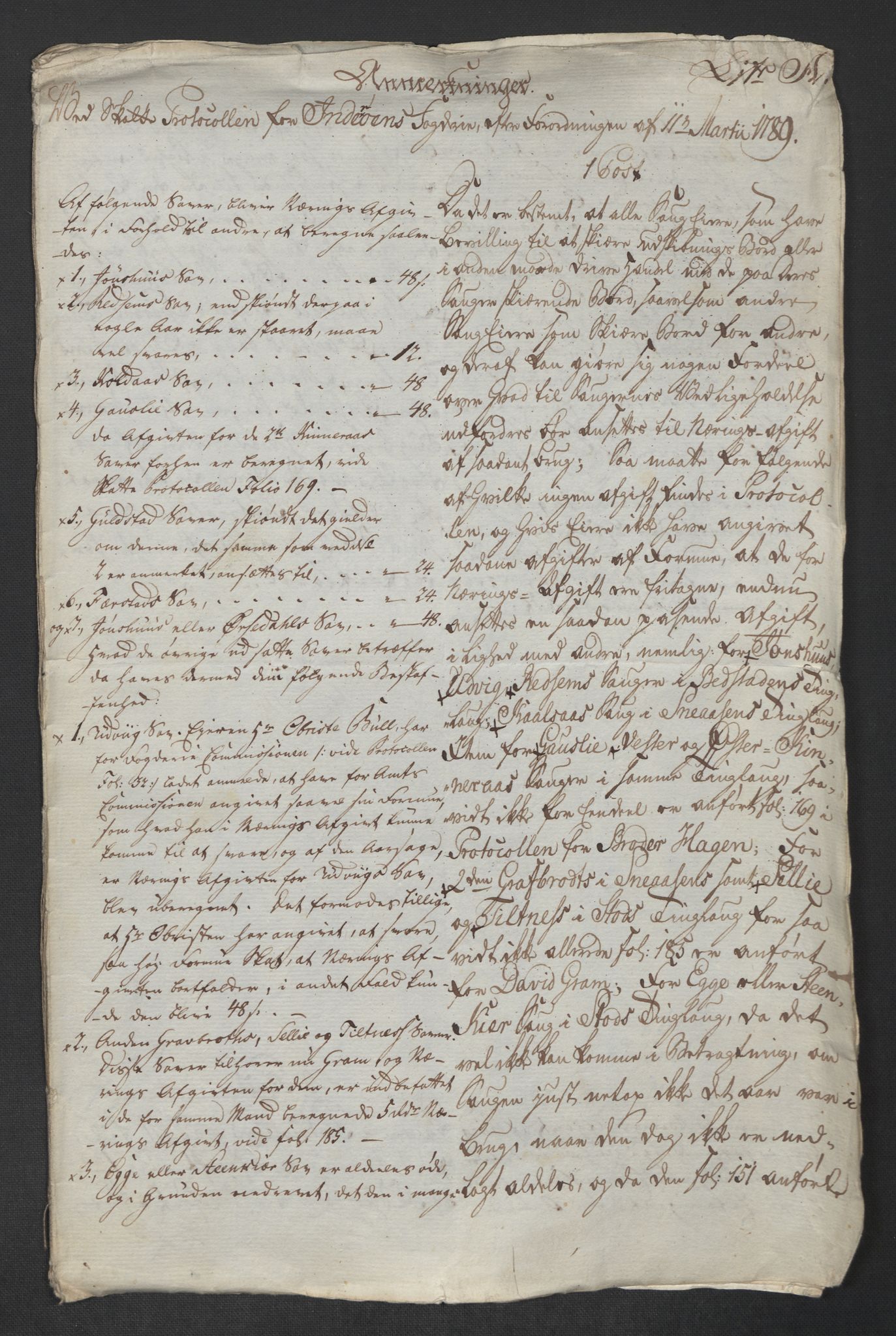 Rentekammeret inntil 1814, Reviderte regnskaper, Mindre regnskaper, AV/RA-EA-4068/Rf/Rfe/L0017: Inderøy fogderi, Jarlsberg grevskap, 1789, p. 17