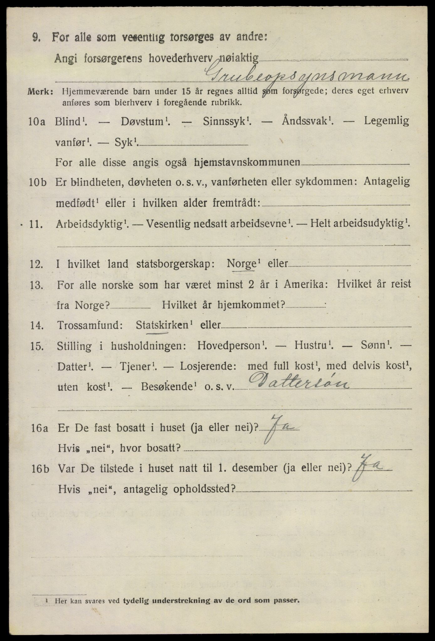 SAO, 1920 census for Nannestad, 1920, p. 5054