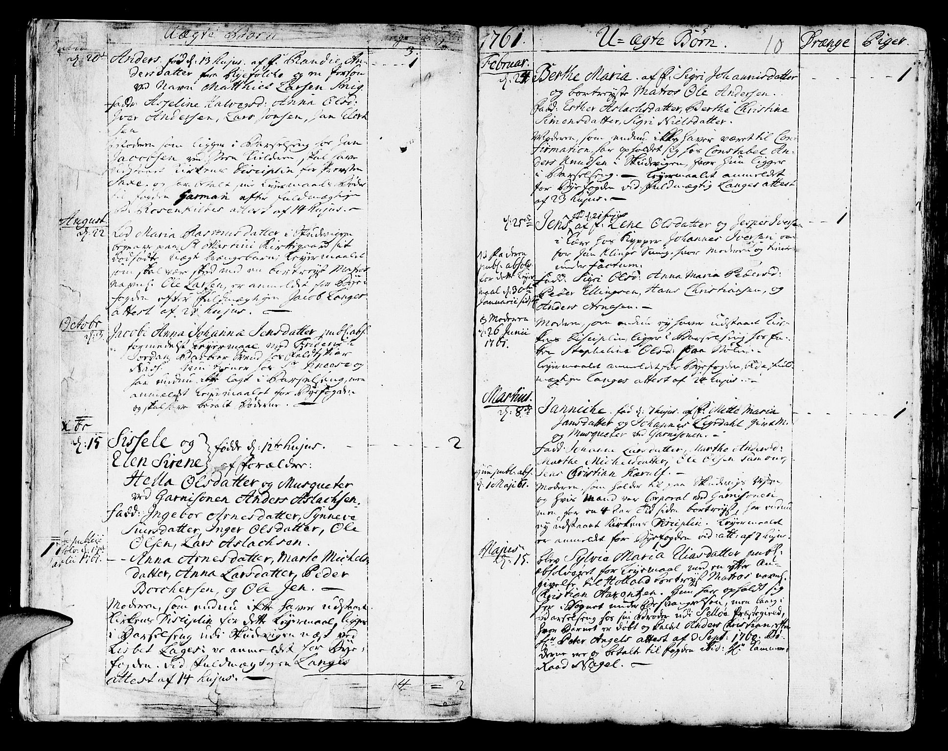Korskirken sokneprestembete, SAB/A-76101/H/Haa/L0005: Parish register (official) no. A 5, 1751-1789, p. 269