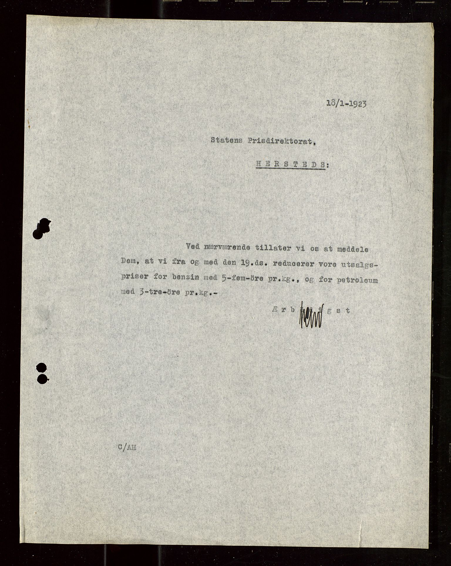 Pa 1521 - A/S Norske Shell, AV/SAST-A-101915/E/Ea/Eaa/L0022: Sjefskorrespondanse, 1918, p. 233