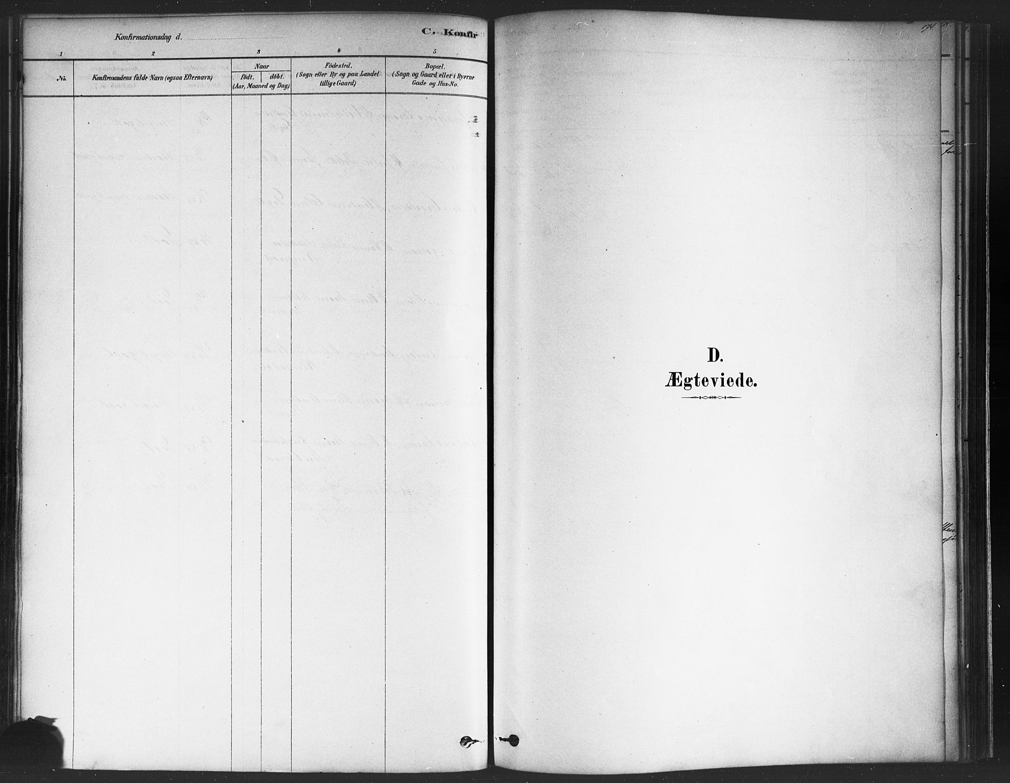 Varteig prestekontor Kirkebøker, SAO/A-10447a/F/Fa/L0002: Parish register (official) no. 2, 1878-1899, p. 174