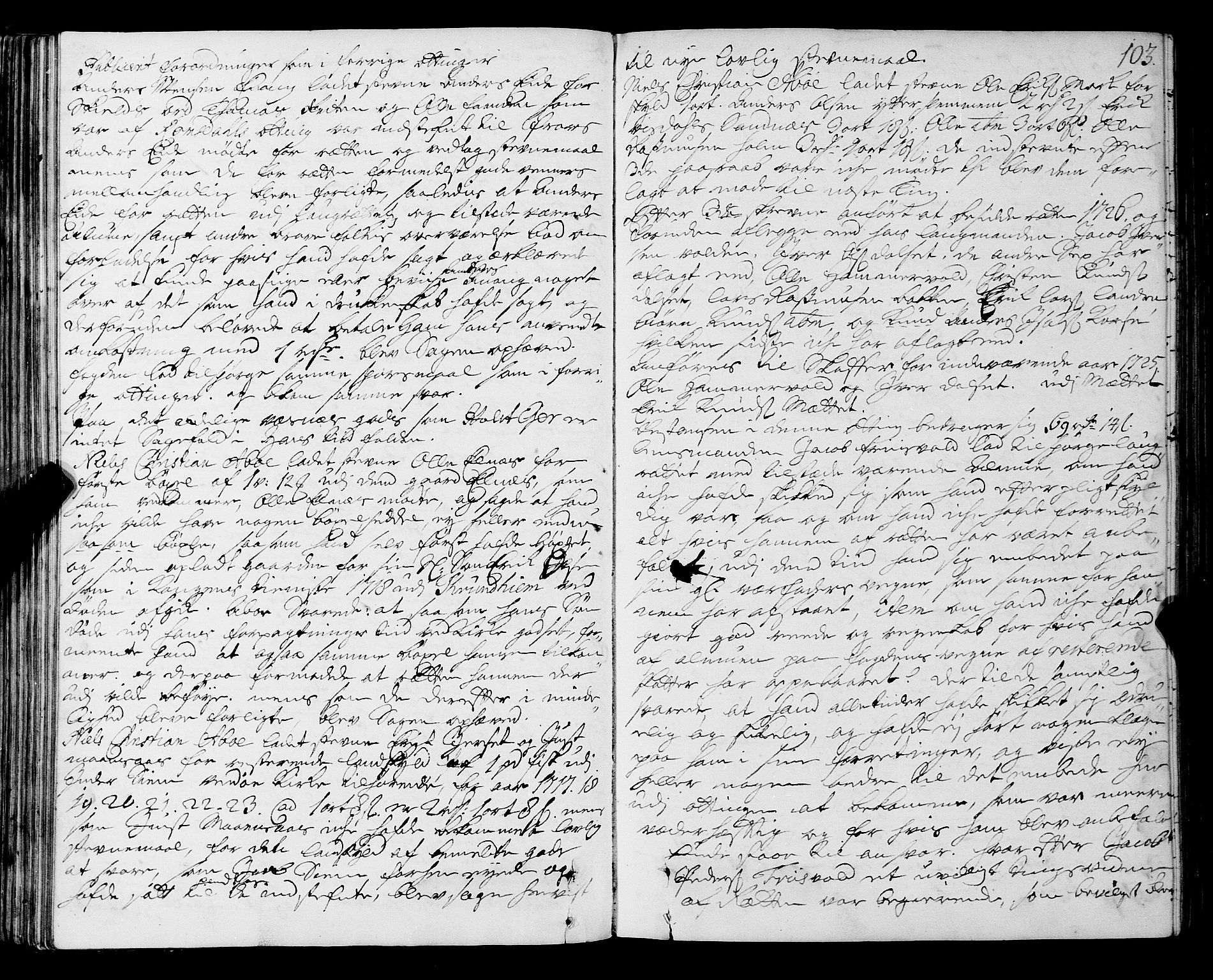Romsdal sorenskriveri, SAT/A-4149/1/1/1A/L0009: Tingbok, 1722-1728, p. 102b-103a