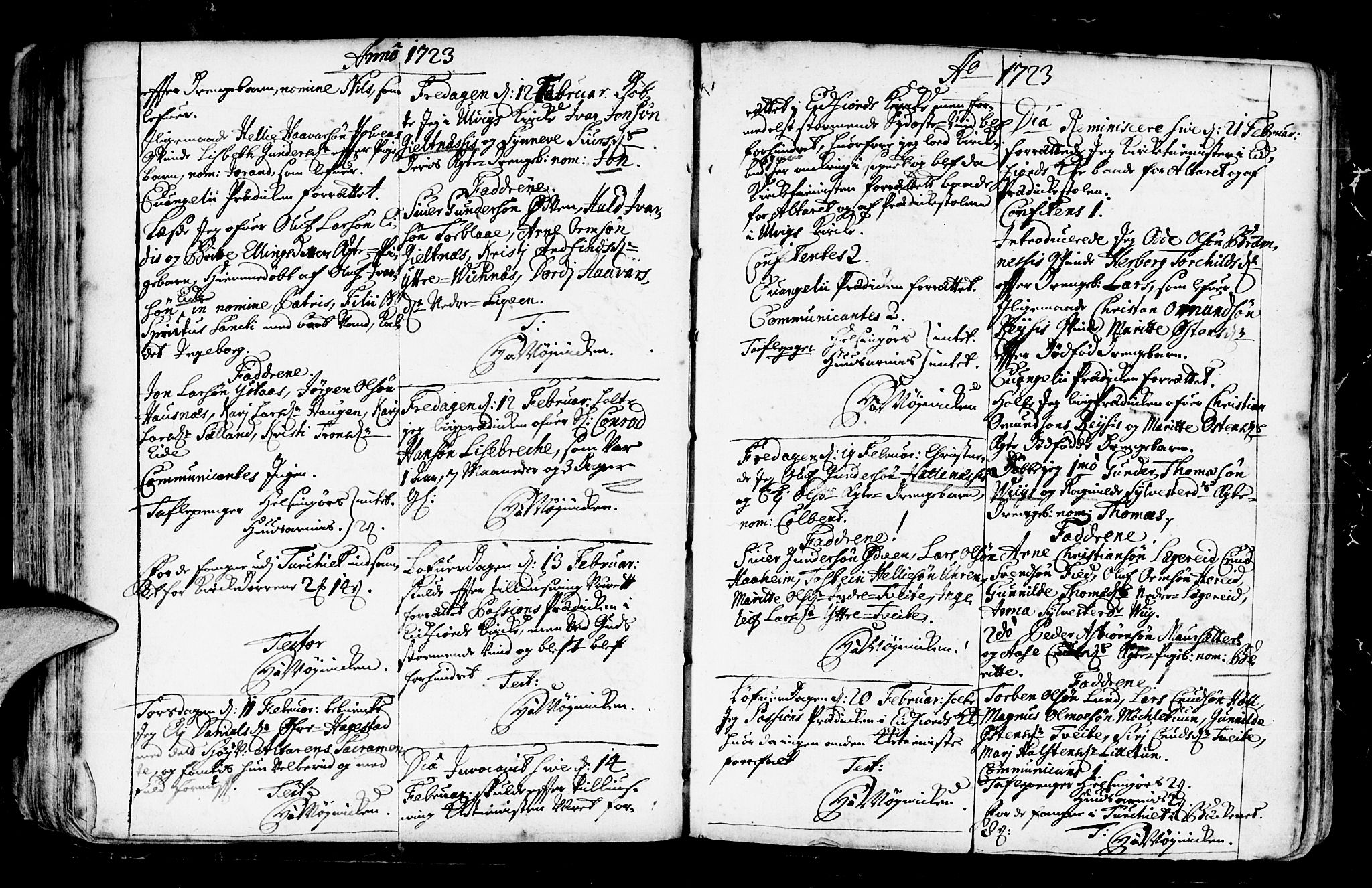 Ulvik sokneprestembete, SAB/A-78801/H/Haa: Parish register (official) no. A 4, 1718-1725, p. 86