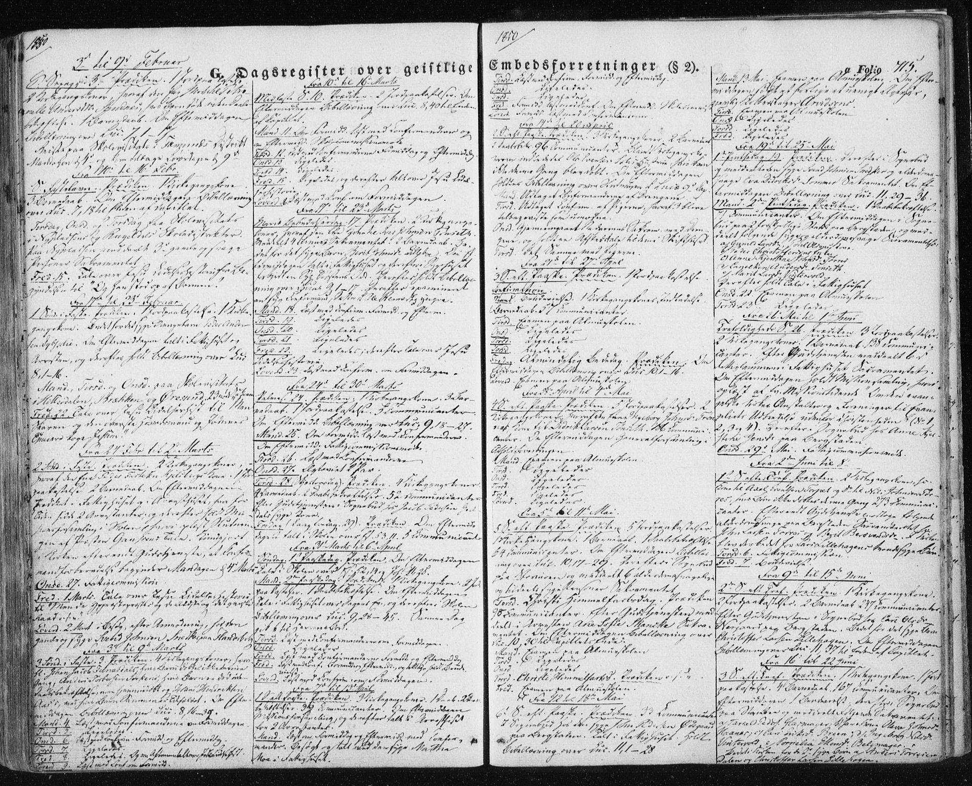 Ministerialprotokoller, klokkerbøker og fødselsregistre - Sør-Trøndelag, SAT/A-1456/681/L0931: Parish register (official) no. 681A09, 1845-1859, p. 715