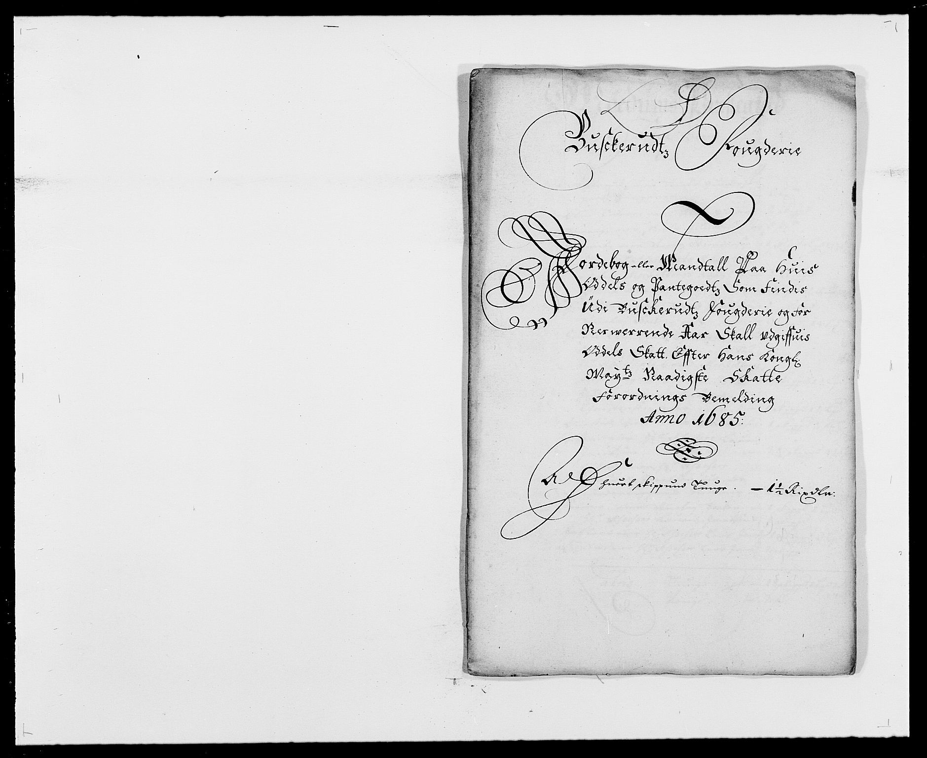 Rentekammeret inntil 1814, Reviderte regnskaper, Fogderegnskap, RA/EA-4092/R25/L1678: Fogderegnskap Buskerud, 1685-1686, p. 82