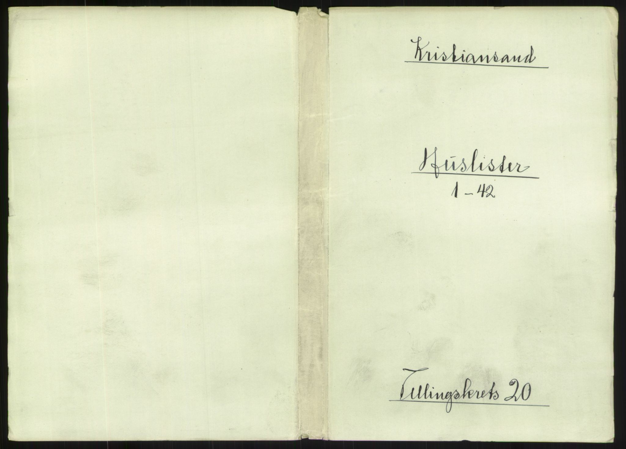 RA, 1891 census for 1001 Kristiansand, 1891, p. 1114