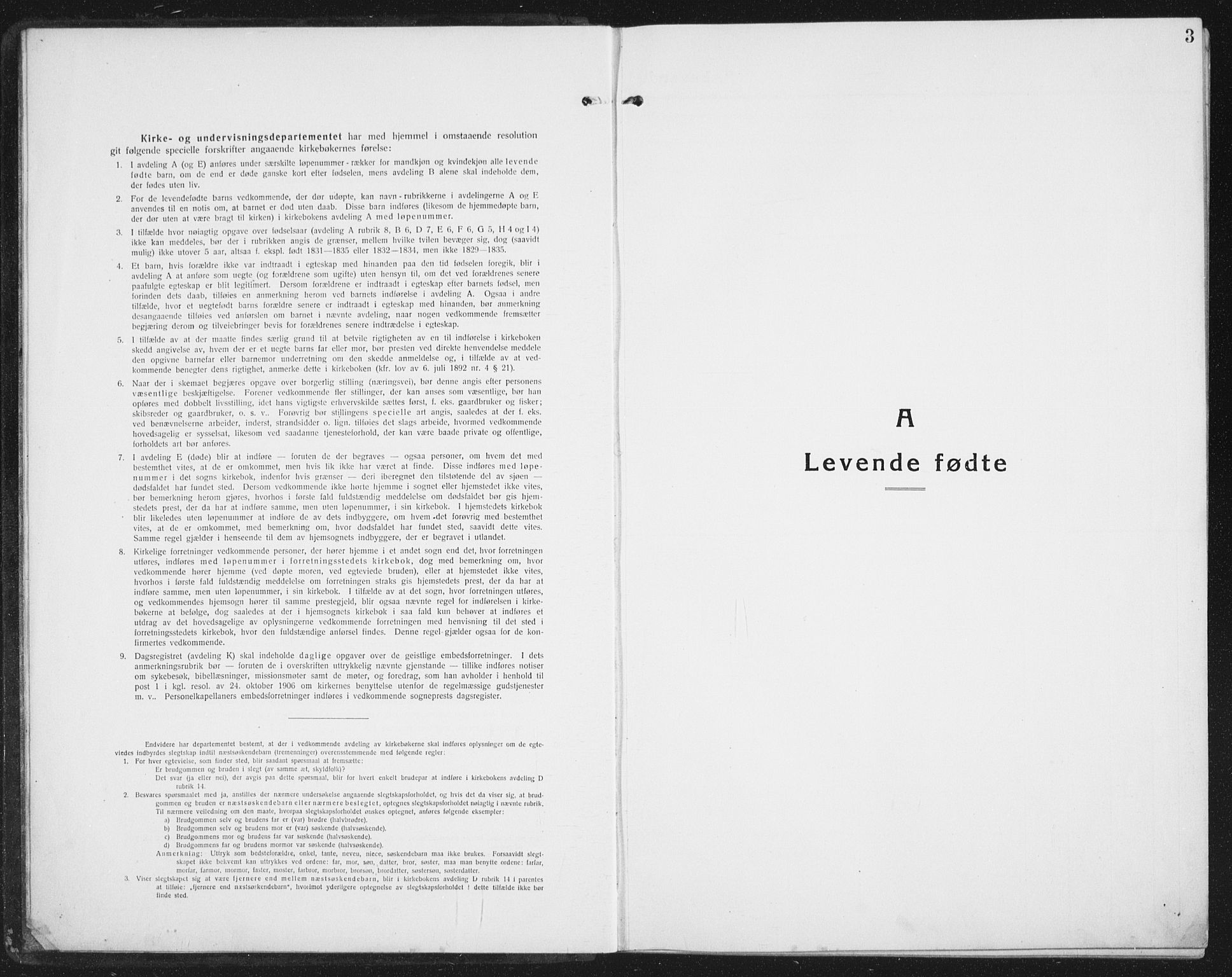 Ministerialprotokoller, klokkerbøker og fødselsregistre - Nordland, SAT/A-1459/898/L1428: Parish register (copy) no. 898C03, 1918-1938, p. 3