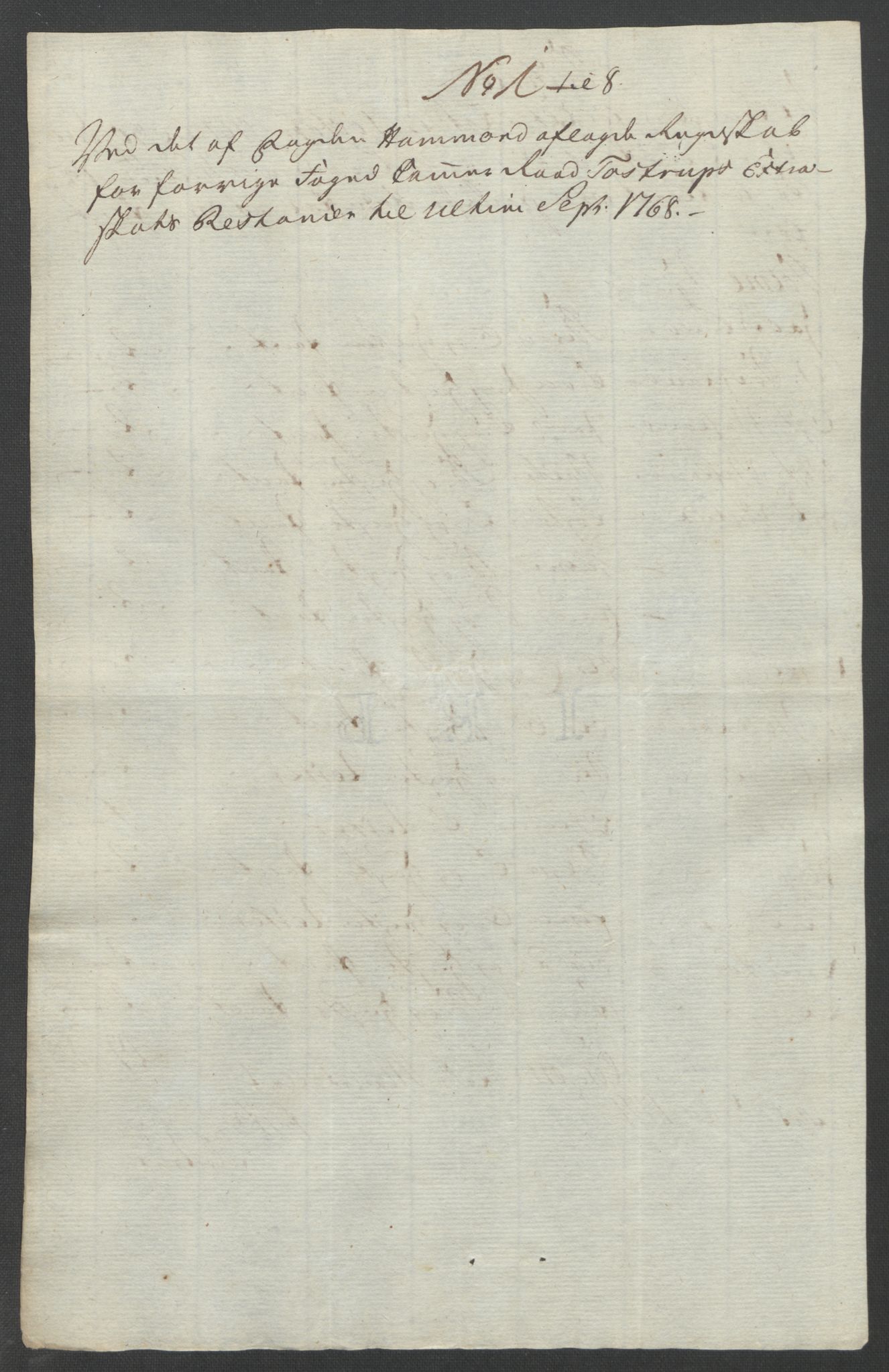 Rentekammeret inntil 1814, Reviderte regnskaper, Fogderegnskap, AV/RA-EA-4092/R45/L2704: Ekstraskatten Lista og Mandal, 1762-1768, p. 423