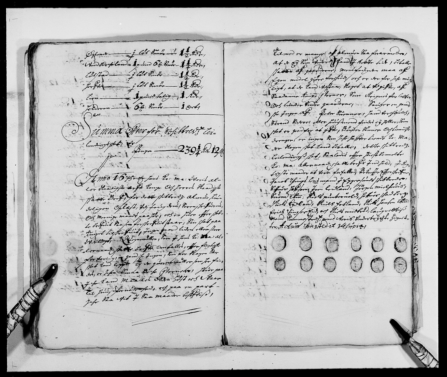 Rentekammeret inntil 1814, Reviderte regnskaper, Fogderegnskap, AV/RA-EA-4092/R46/L2715: Fogderegnskap Jæren og Dalane, 1675, p. 30