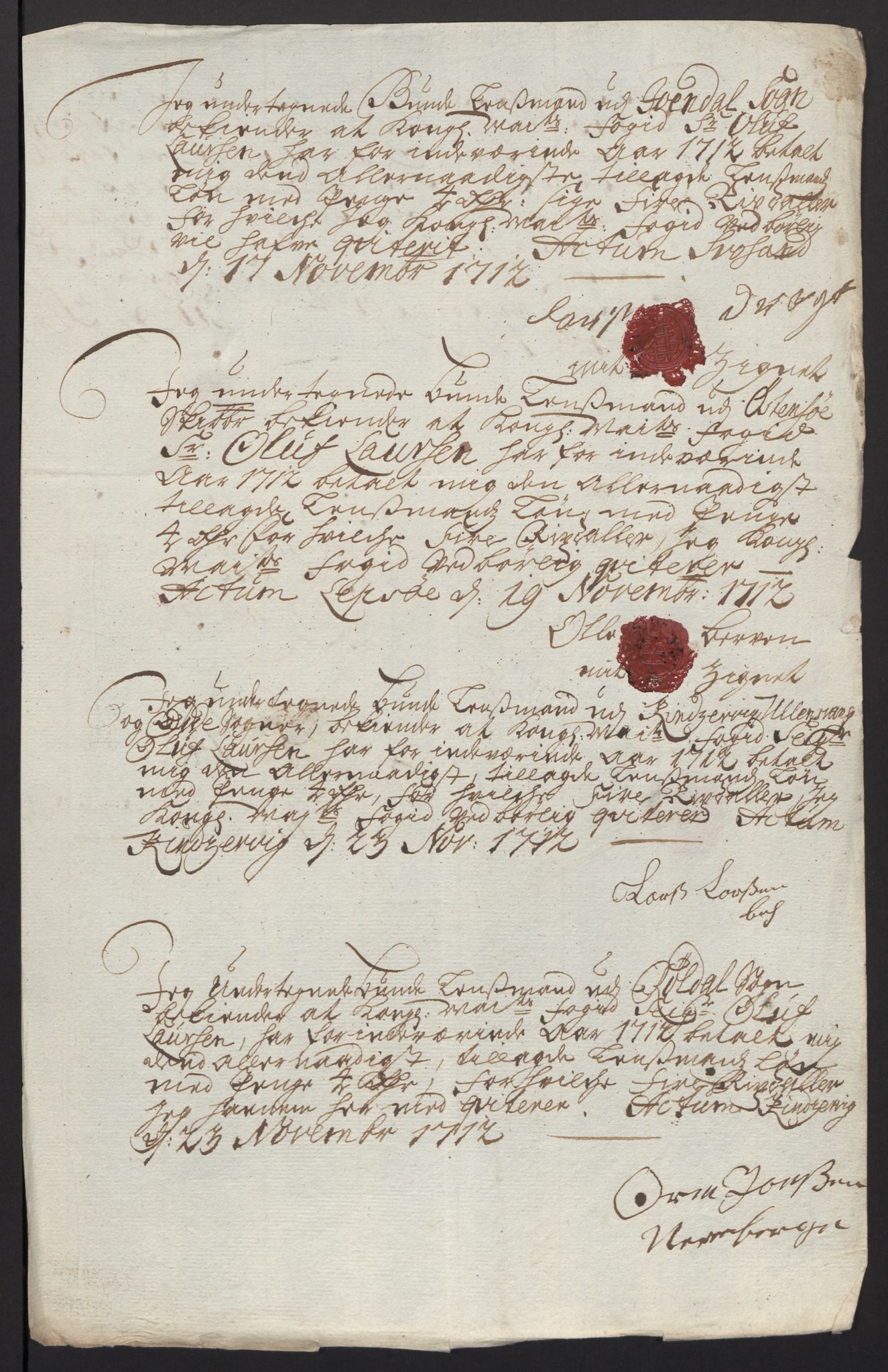 Rentekammeret inntil 1814, Reviderte regnskaper, Fogderegnskap, AV/RA-EA-4092/R48/L2988: Fogderegnskap Sunnhordland og Hardanger, 1712, p. 397