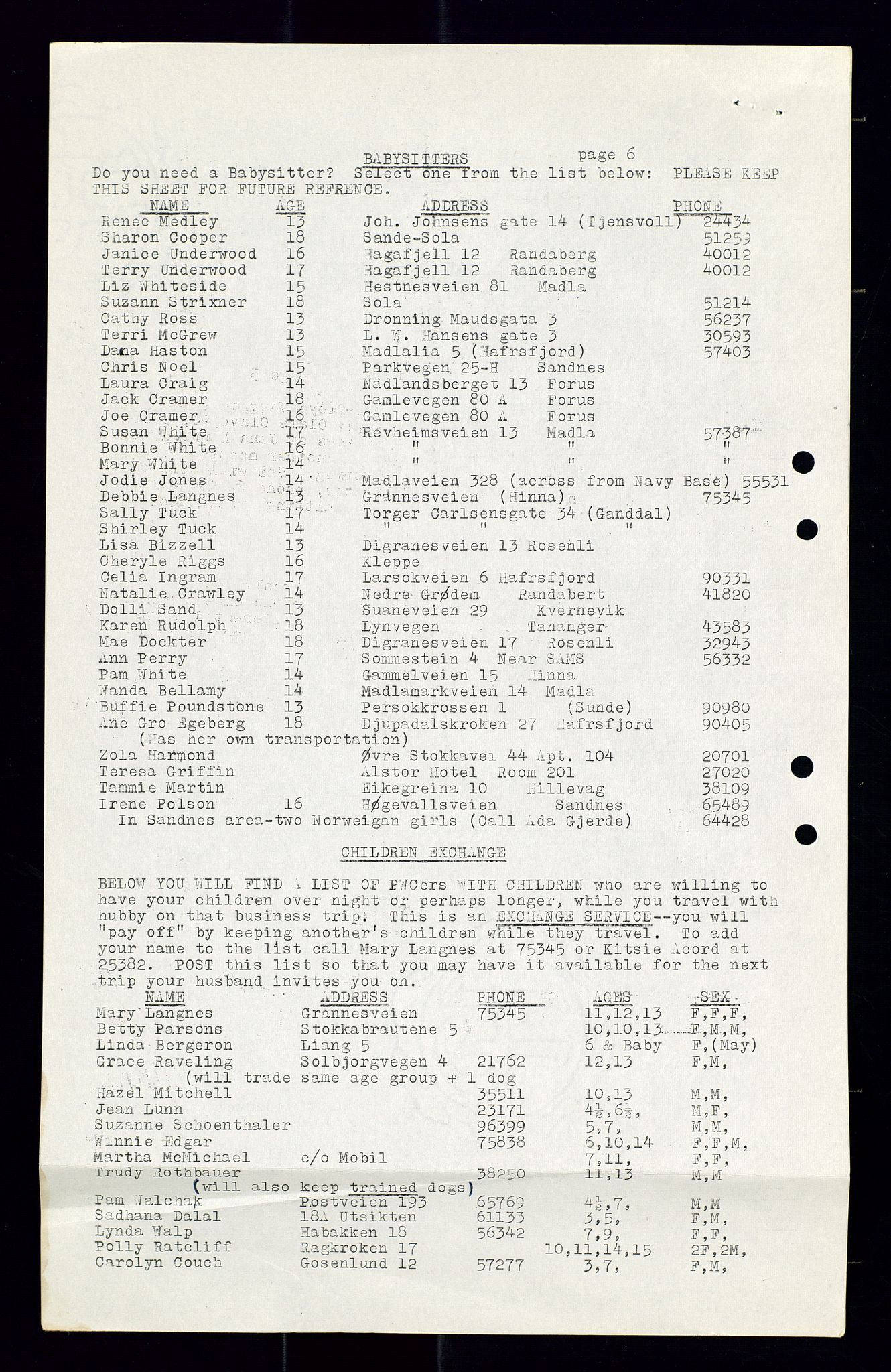 PA 1547 - Petroleum Wives Club, AV/SAST-A-101974/X/Xa/L0001: Newsletters (1971-1978)/radiointervjuer på kasett (1989-1992), 1970-1978