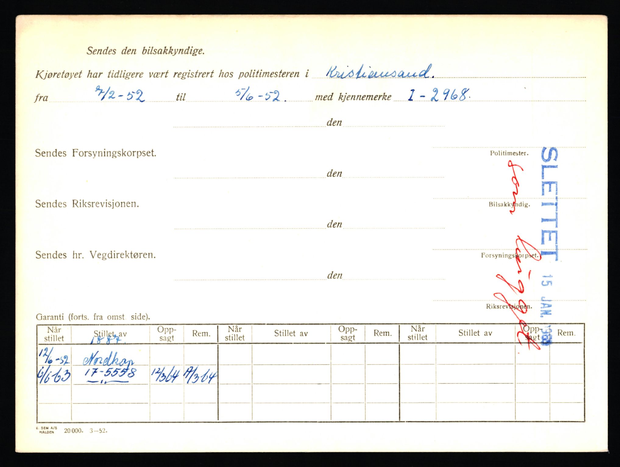 Stavanger trafikkstasjon, AV/SAST-A-101942/0/F/L0020: L-11000 - L-11499, 1930-1971, p. 960