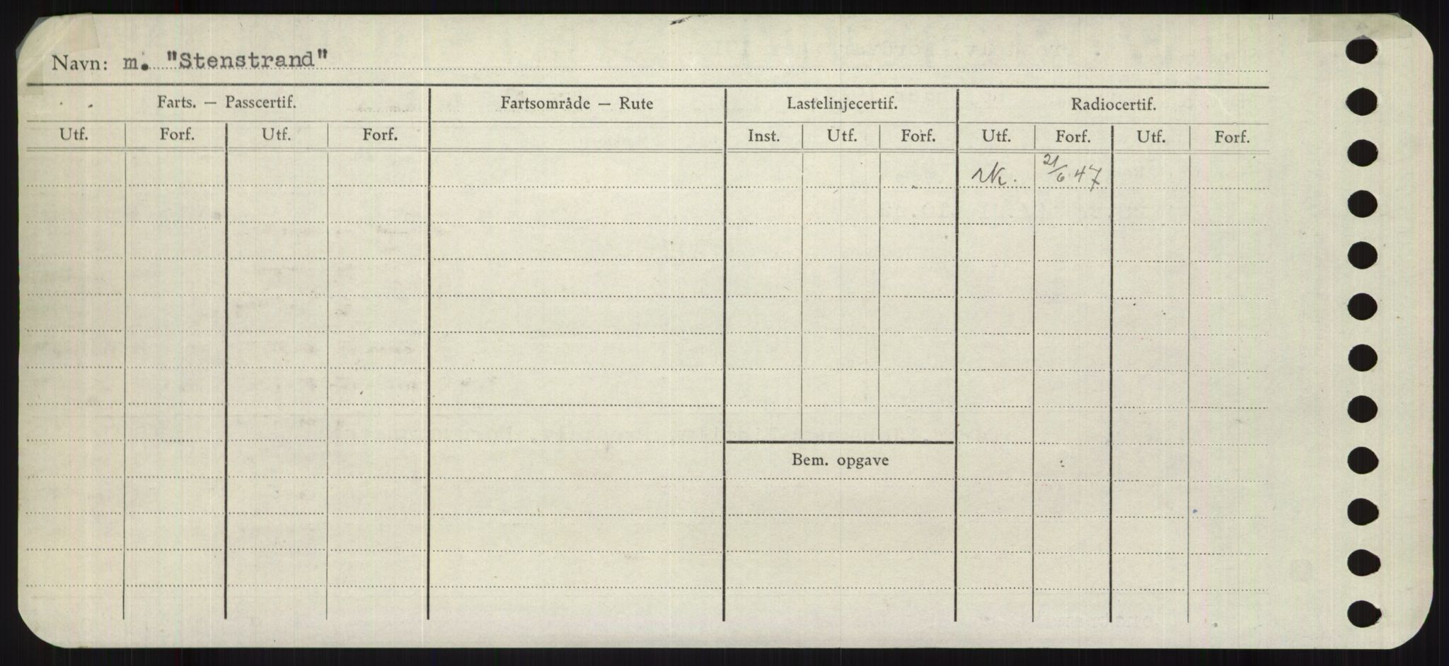 Sjøfartsdirektoratet med forløpere, Skipsmålingen, RA/S-1627/H/Ha/L0005/0002: Fartøy, S-Sven / Fartøy, Skjo-Sven, p. 484