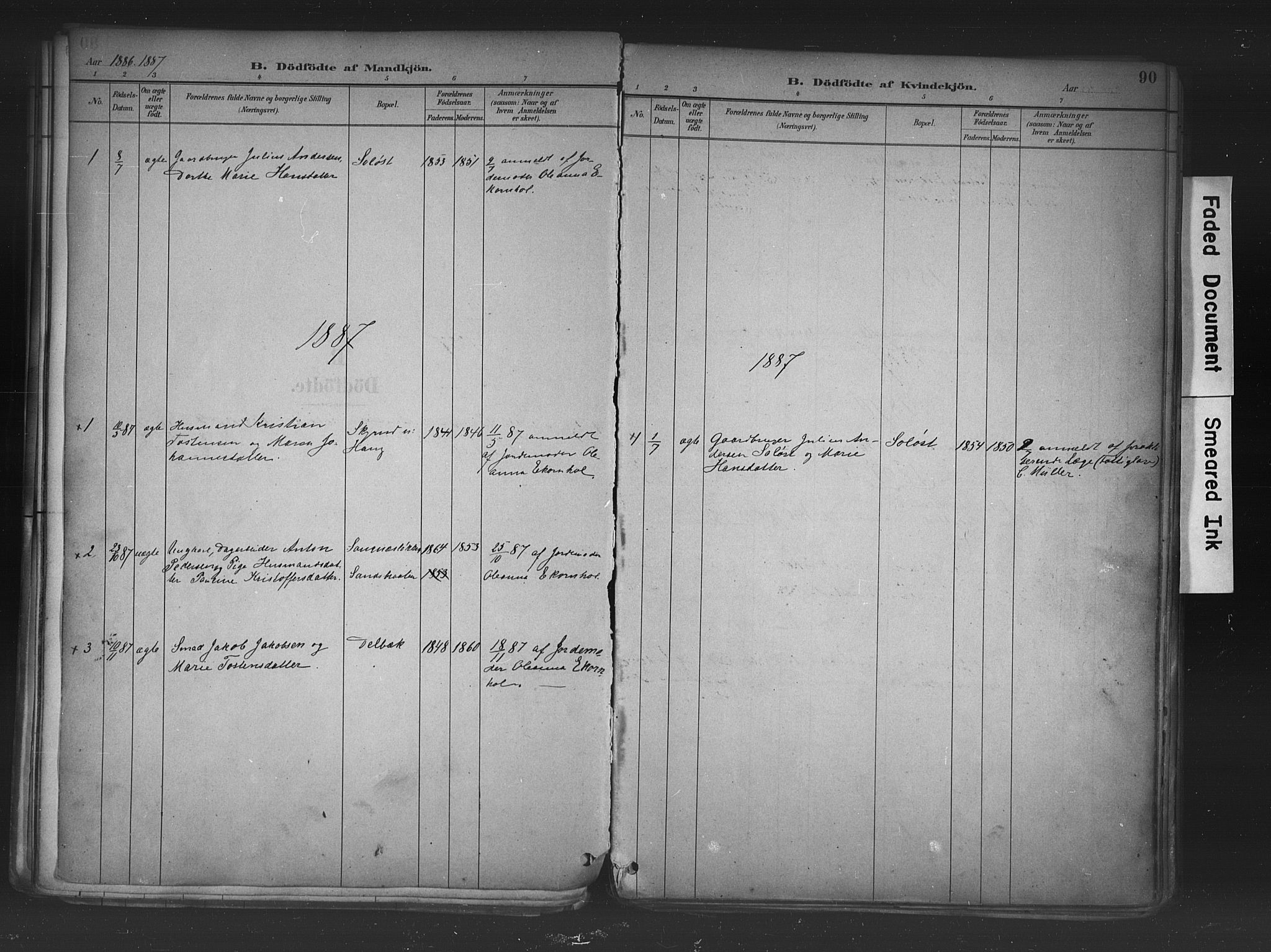 Nord-Odal prestekontor, AV/SAH-PREST-032/H/Ha/Haa/L0006: Parish register (official) no. 6, 1886-1901, p. 90