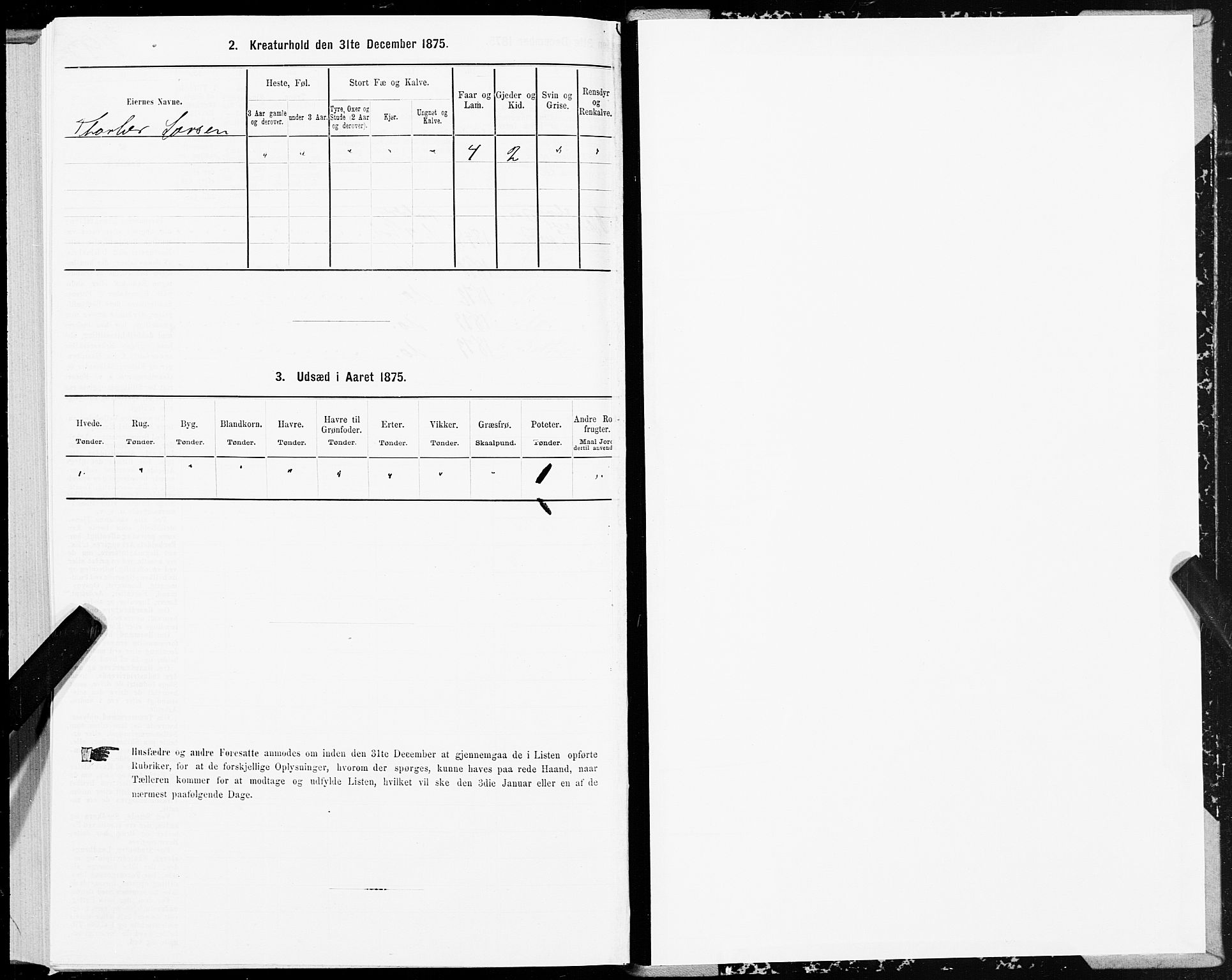 SAT, 1875 census for 1752P Kolvereid, 1875