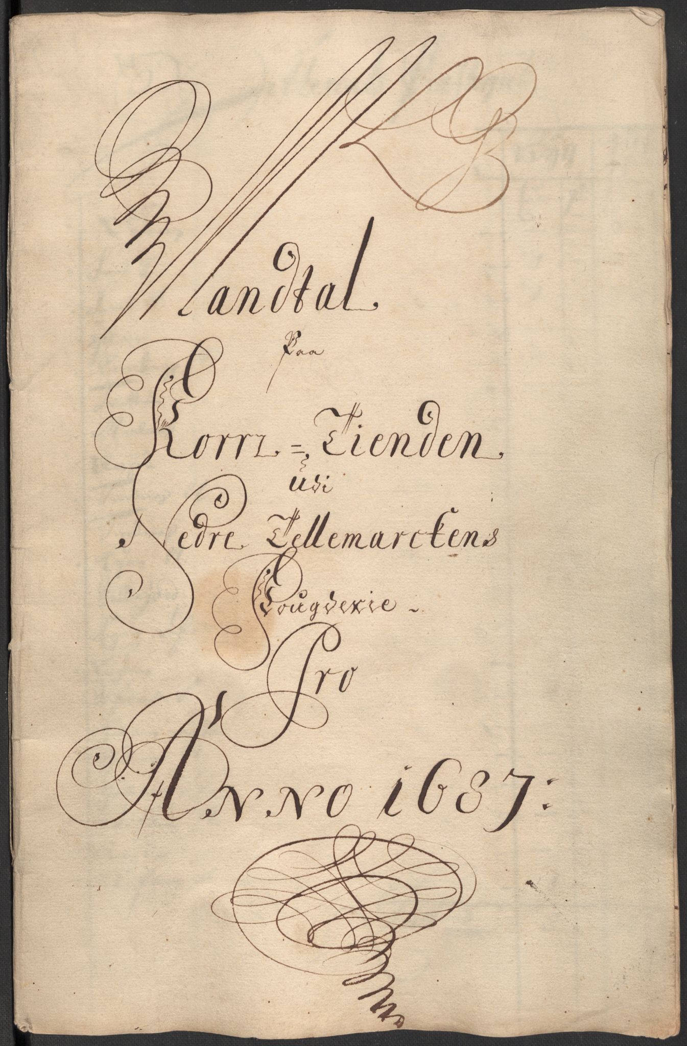 Rentekammeret inntil 1814, Reviderte regnskaper, Fogderegnskap, RA/EA-4092/R35/L2086: Fogderegnskap Øvre og Nedre Telemark, 1687-1689, p. 112