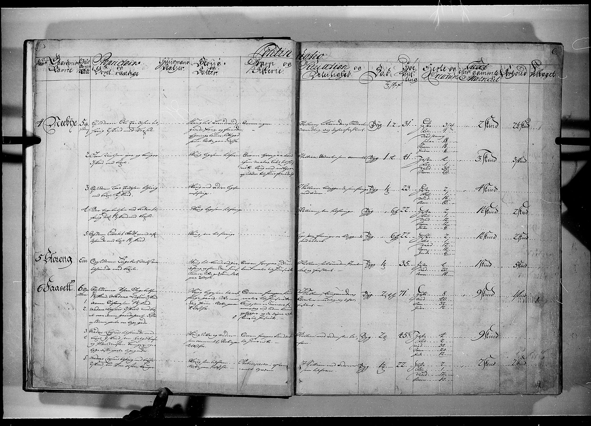 Rentekammeret inntil 1814, Realistisk ordnet avdeling, AV/RA-EA-4070/N/Nb/Nbf/L0101: Solør, Østerdalen og Odal eksaminasjonsprotokoll, 1723, p. 5b-6a