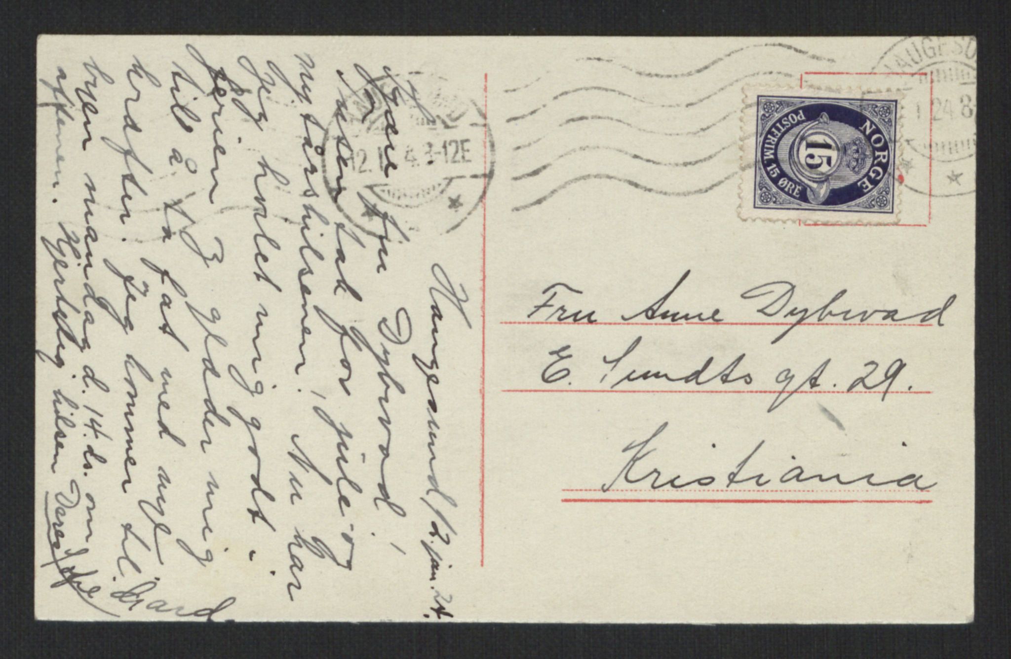 Olssøn, Christian Wilhelm Engel Bredal, AV/RA-PA-0226/U/L0004/0003: Prospektkort / Prospektkort fra Norge utenom Oslo, 1901-1915, p. 3