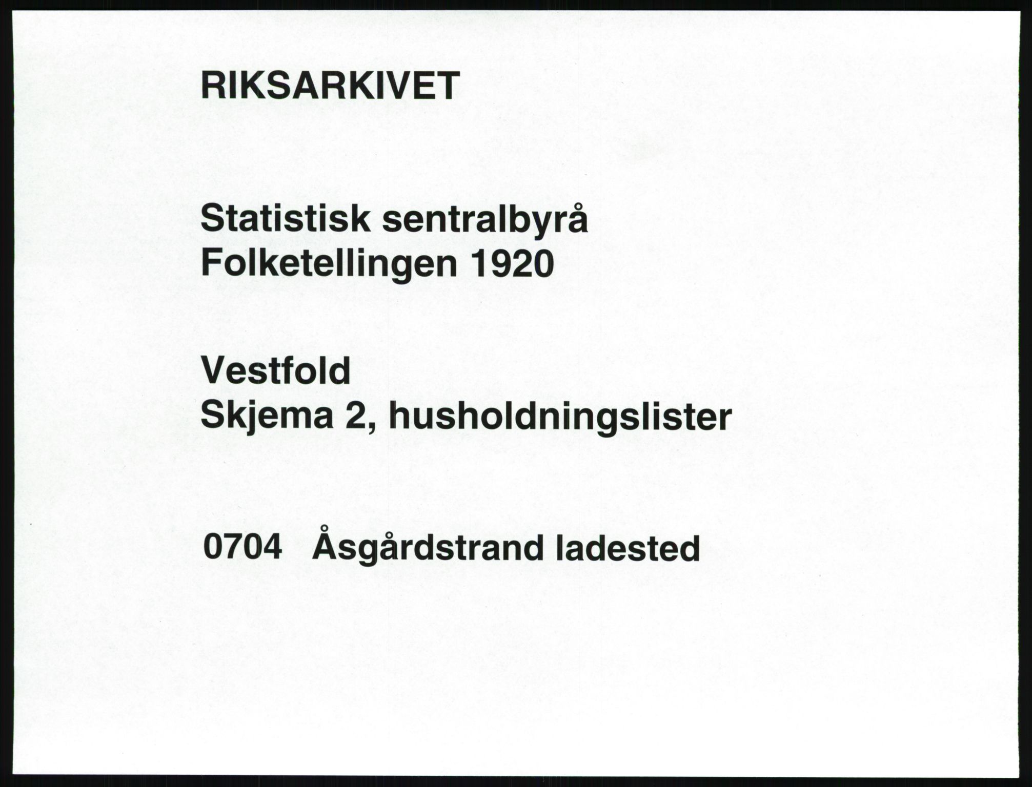 SAKO, 1920 census for Åsgårdstrand, 1920, p. 295