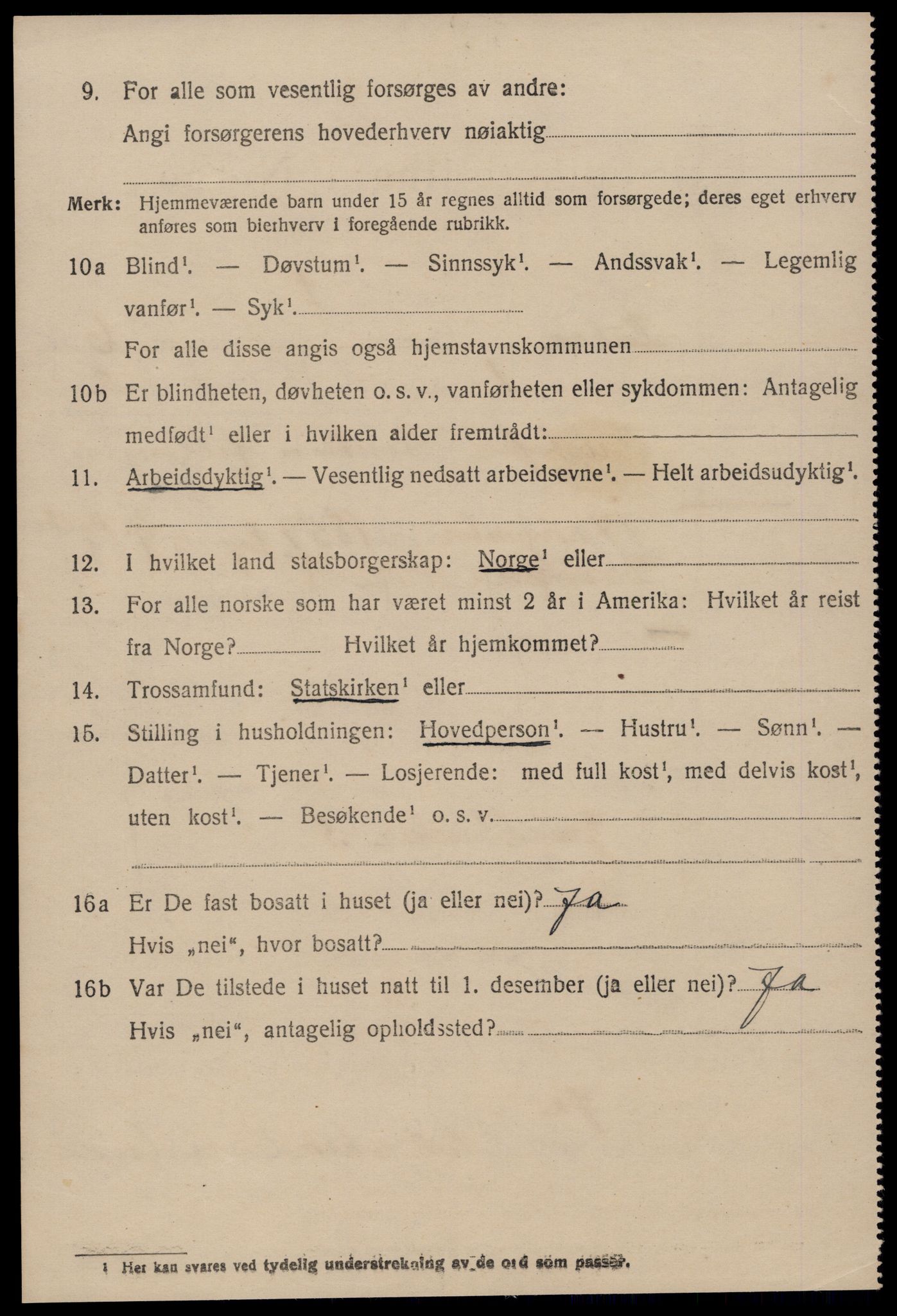 SAT, 1920 census for Aukra, 1920, p. 3944