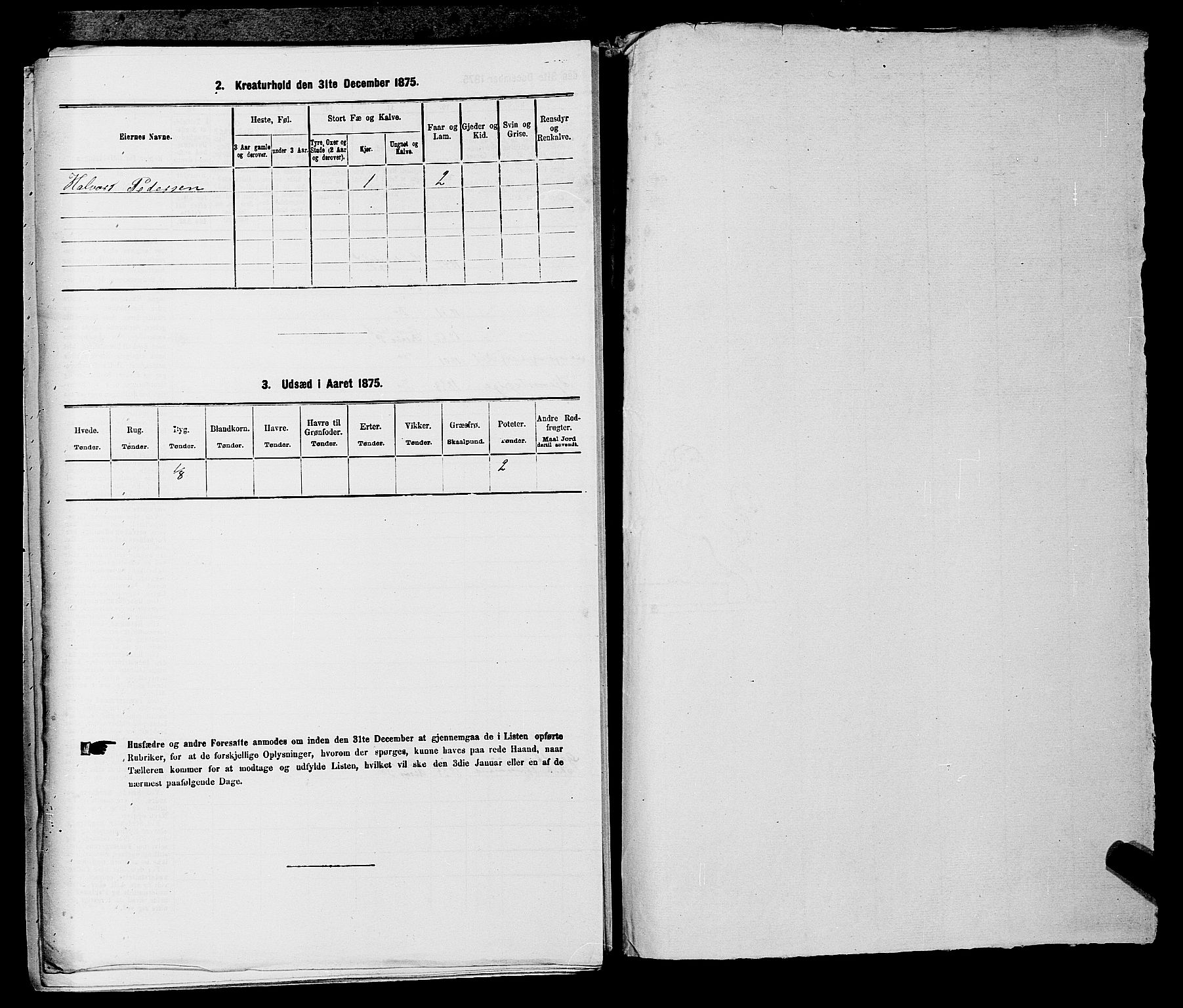 SAKO, 1875 census for 0816P Sannidal, 1875, p. 744