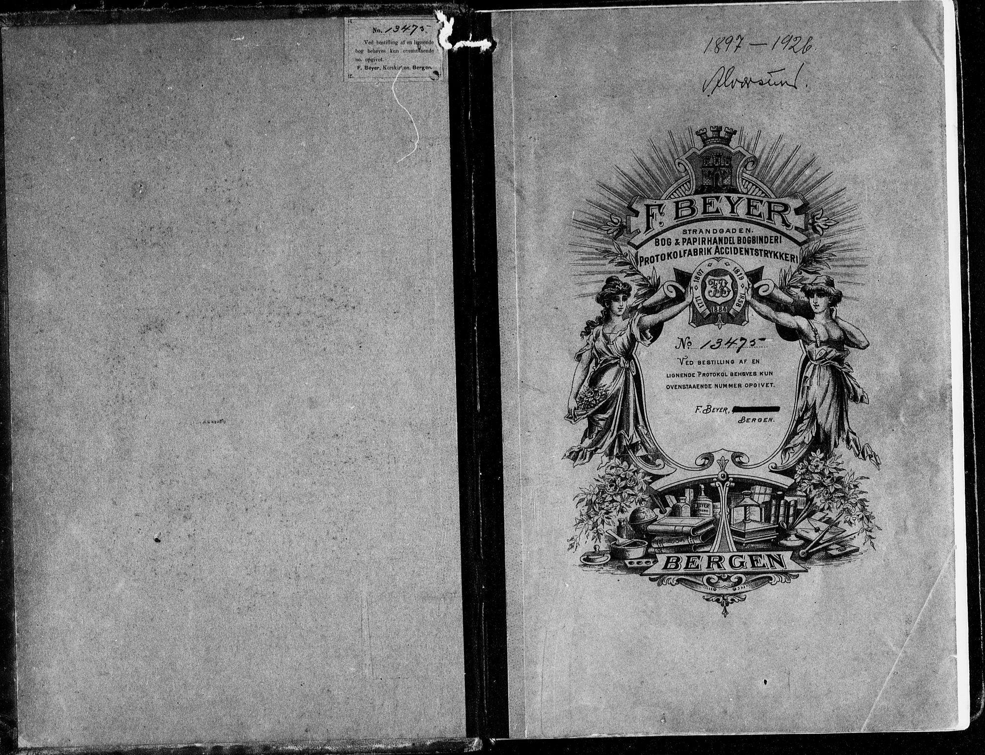 Alversund Sokneprestembete, SAB/A-73901/H/Ha/Haa/Haaa/L0003: Parish register (official) no. A 3, 1897-1926