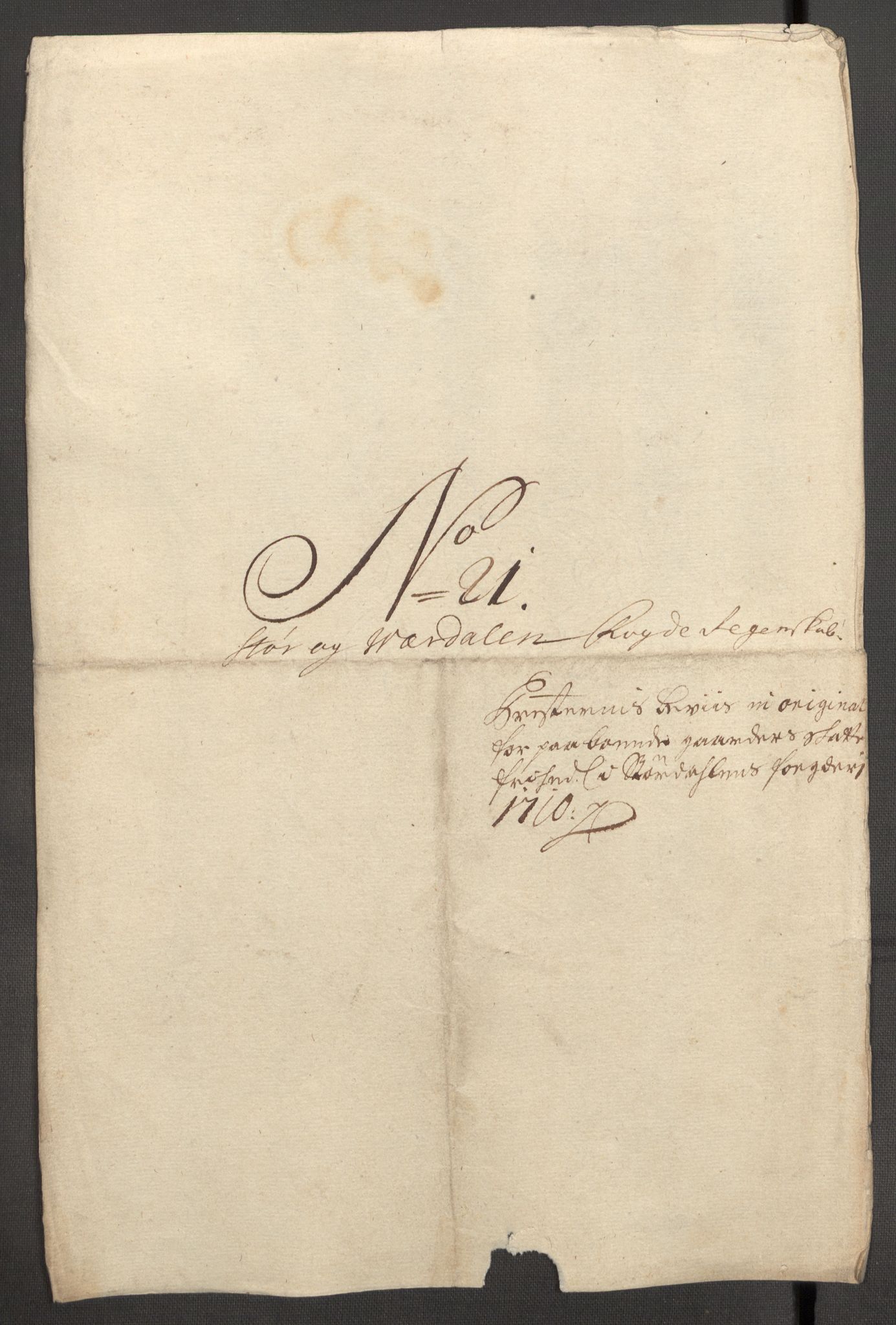 Rentekammeret inntil 1814, Reviderte regnskaper, Fogderegnskap, RA/EA-4092/R62/L4200: Fogderegnskap Stjørdal og Verdal, 1710, p. 198