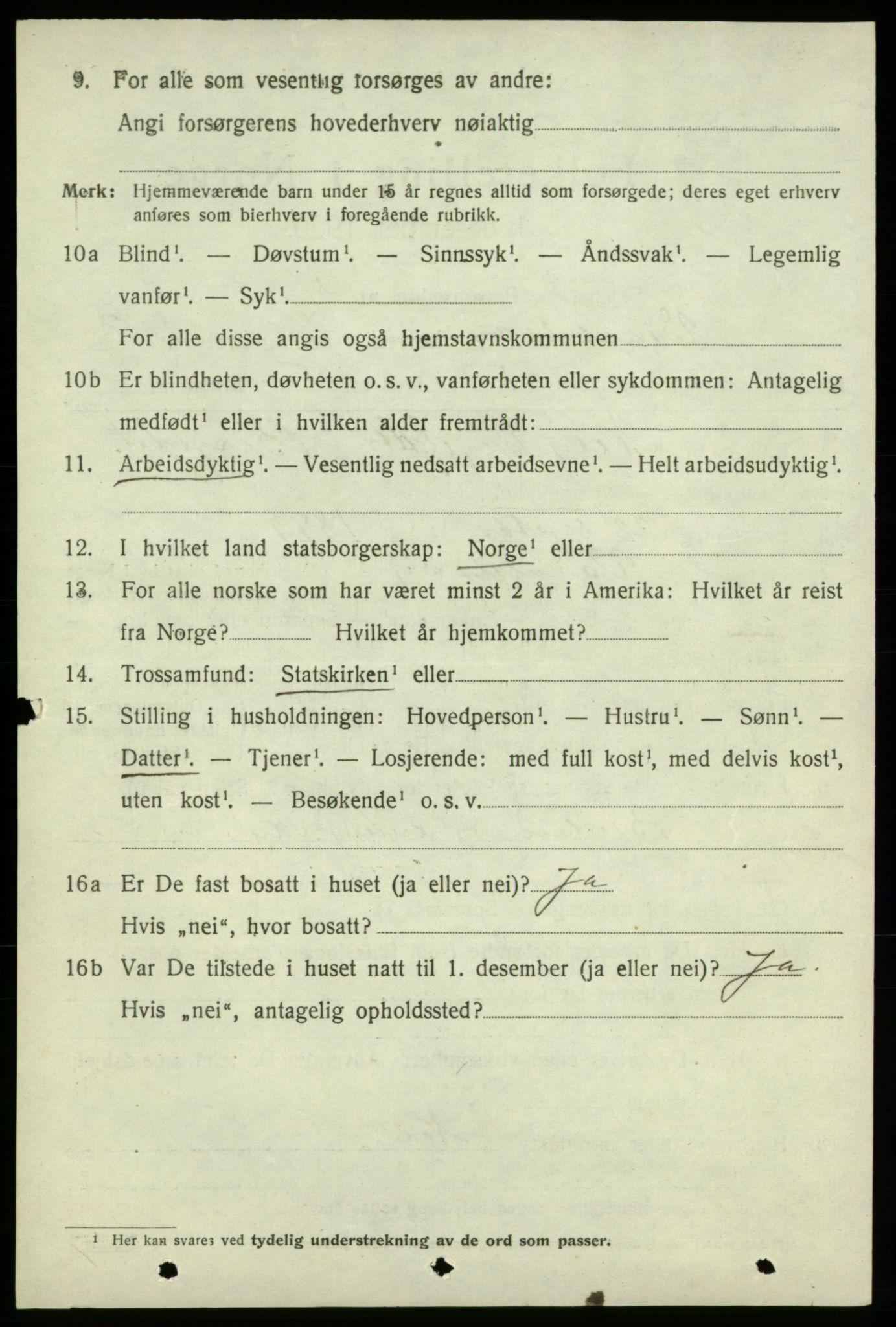 SAB, 1920 census for Varaldsøy, 1920, p. 744