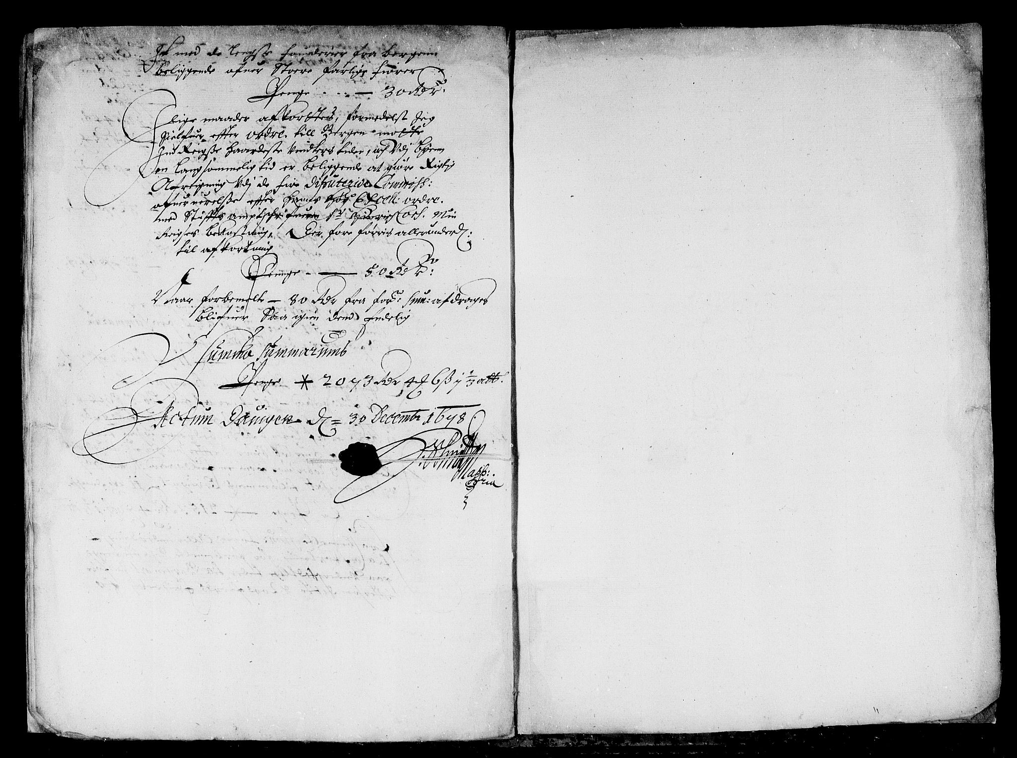 Rentekammeret inntil 1814, Reviderte regnskaper, Stiftamtstueregnskaper, Bergen stiftamt, AV/RA-EA-6043/R/Rc/L0052: Bergen stiftamt, 1678