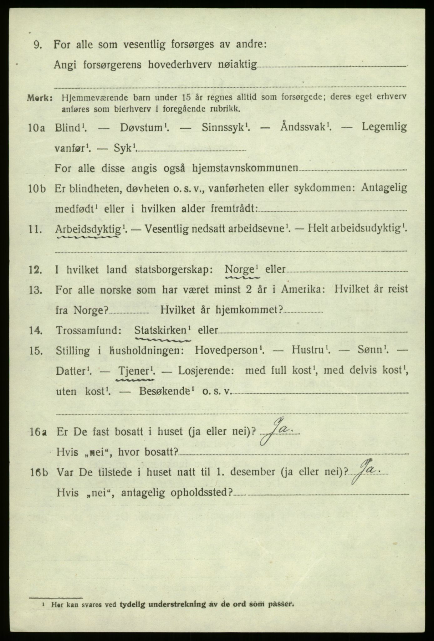 SAB, 1920 census for Fana, 1920, p. 19728