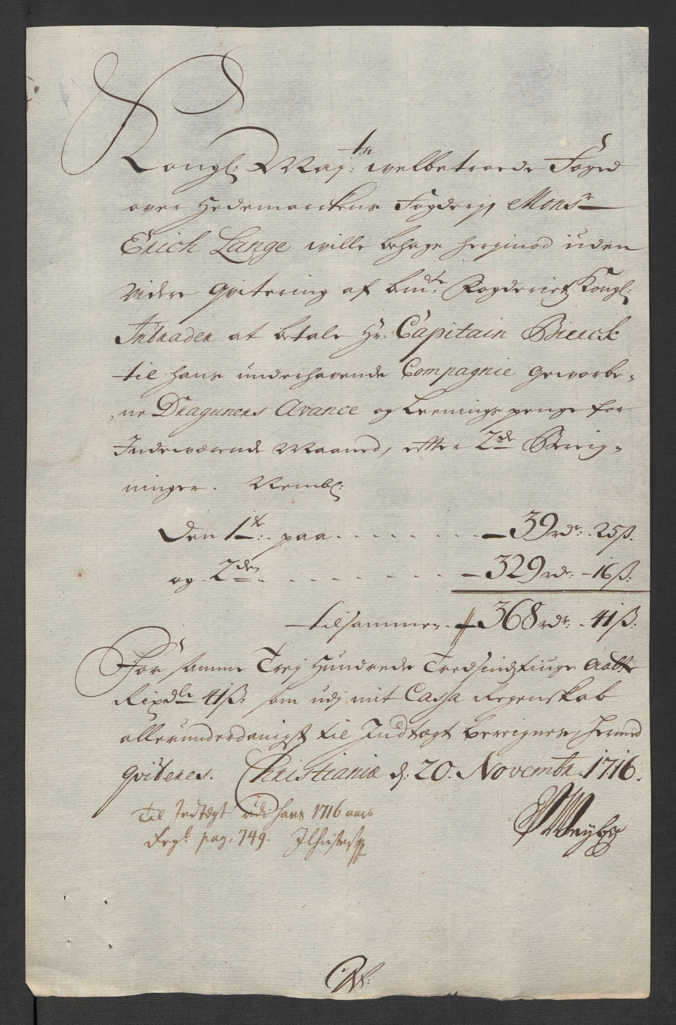 Rentekammeret inntil 1814, Reviderte regnskaper, Fogderegnskap, AV/RA-EA-4092/R16/L1055: Fogderegnskap Hedmark, 1716, p. 384