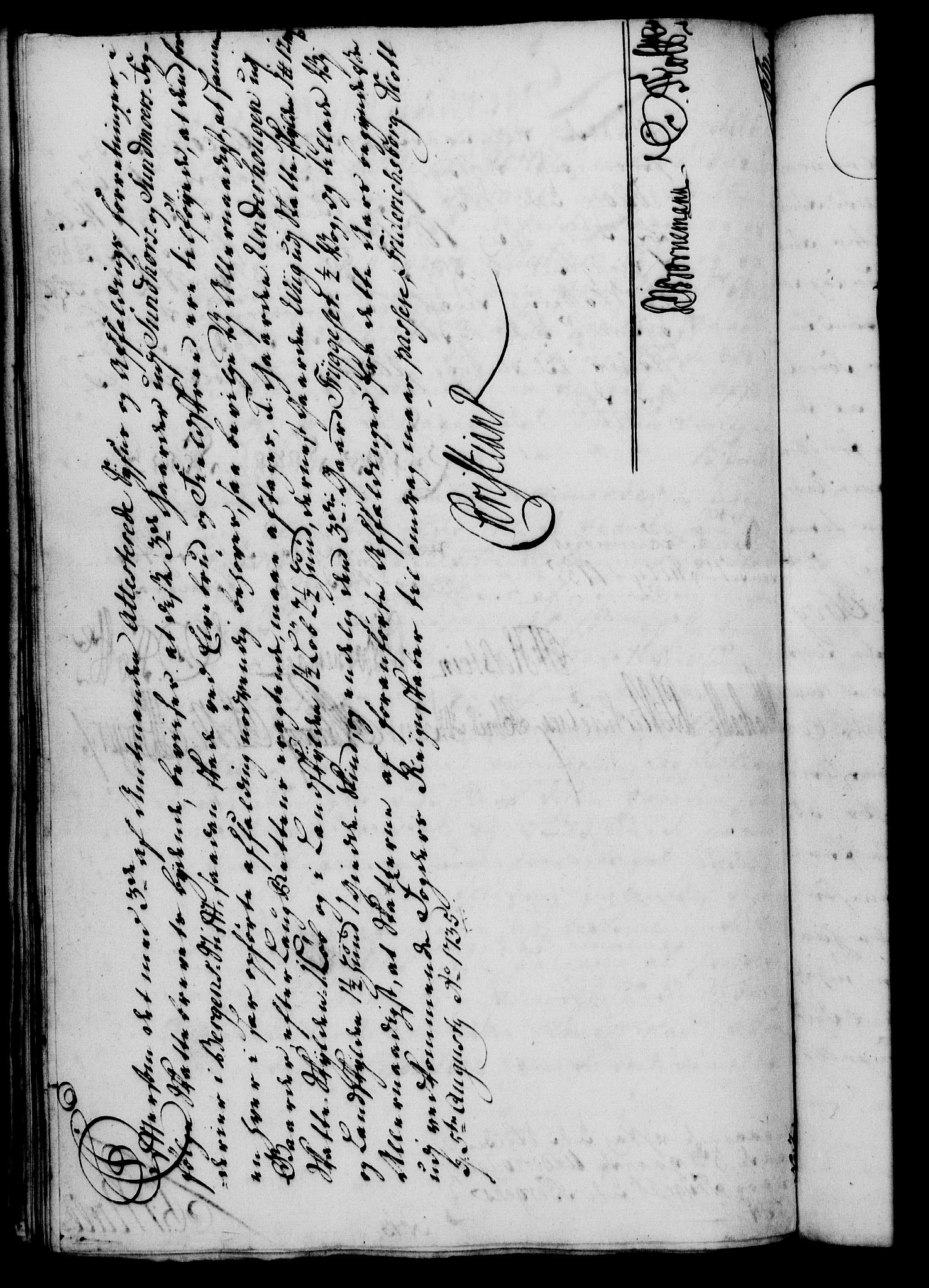 Rentekammeret, Kammerkanselliet, AV/RA-EA-3111/G/Gf/Gfa/L0018: Norsk relasjons- og resolusjonsprotokoll (merket RK 52.18), 1735, p. 404