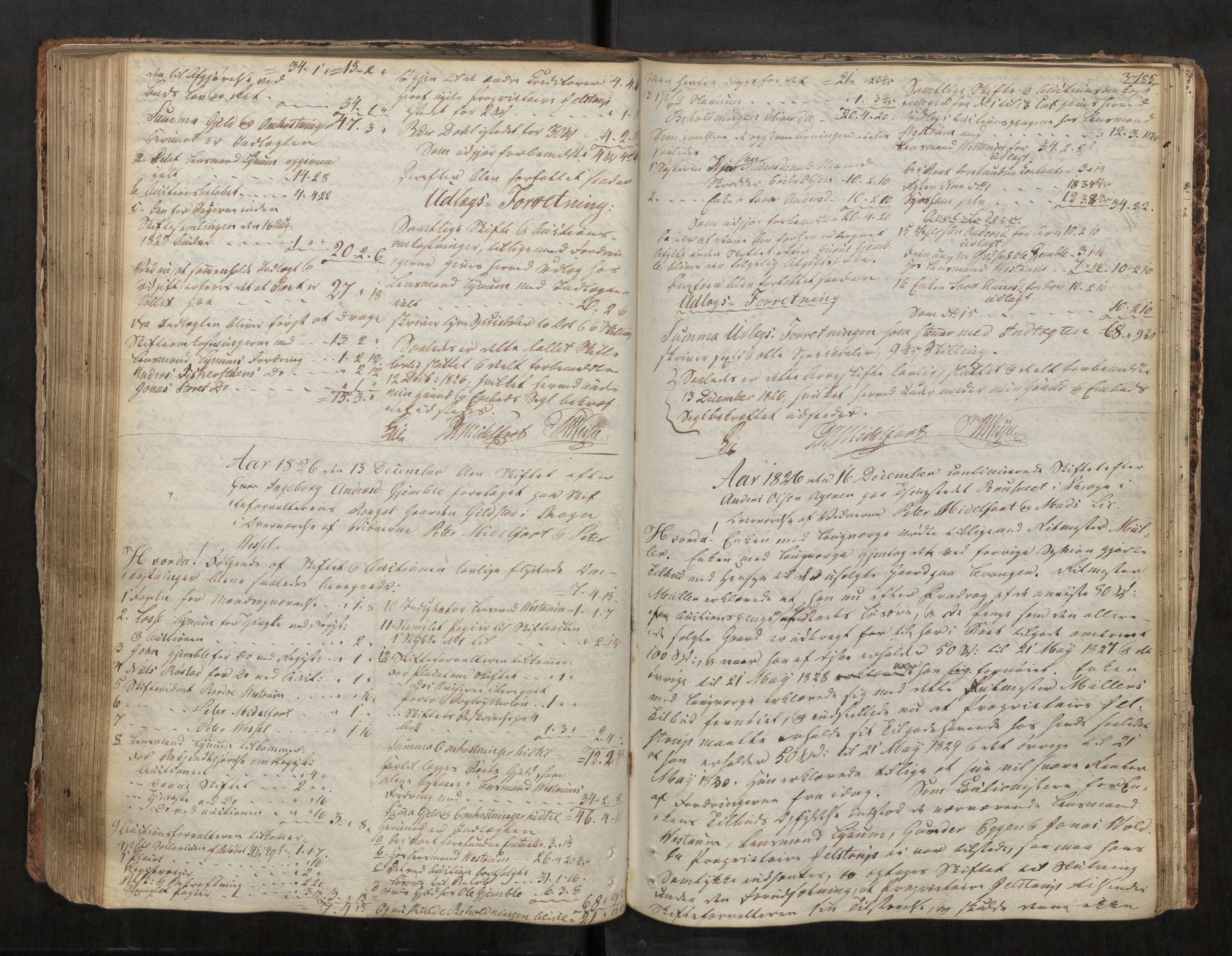 Stjør- og Verdal sorenskriveri, AV/SAT-A-4167/1/3/3A/L0034: Skifteprotokoll 29, 1818-1837, p. 185