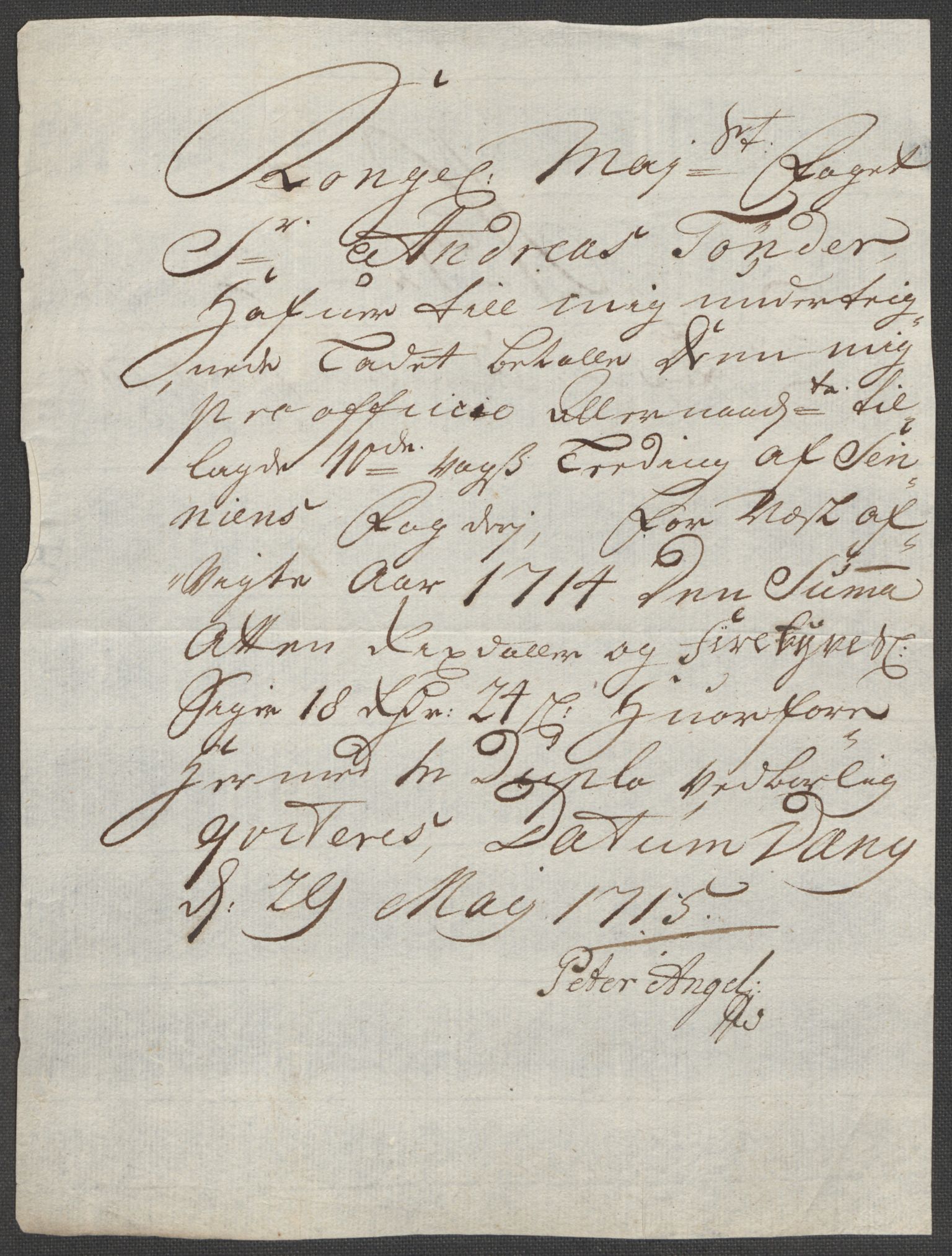 Rentekammeret inntil 1814, Reviderte regnskaper, Fogderegnskap, AV/RA-EA-4092/R68/L4760: Fogderegnskap Senja og Troms, 1714, p. 331