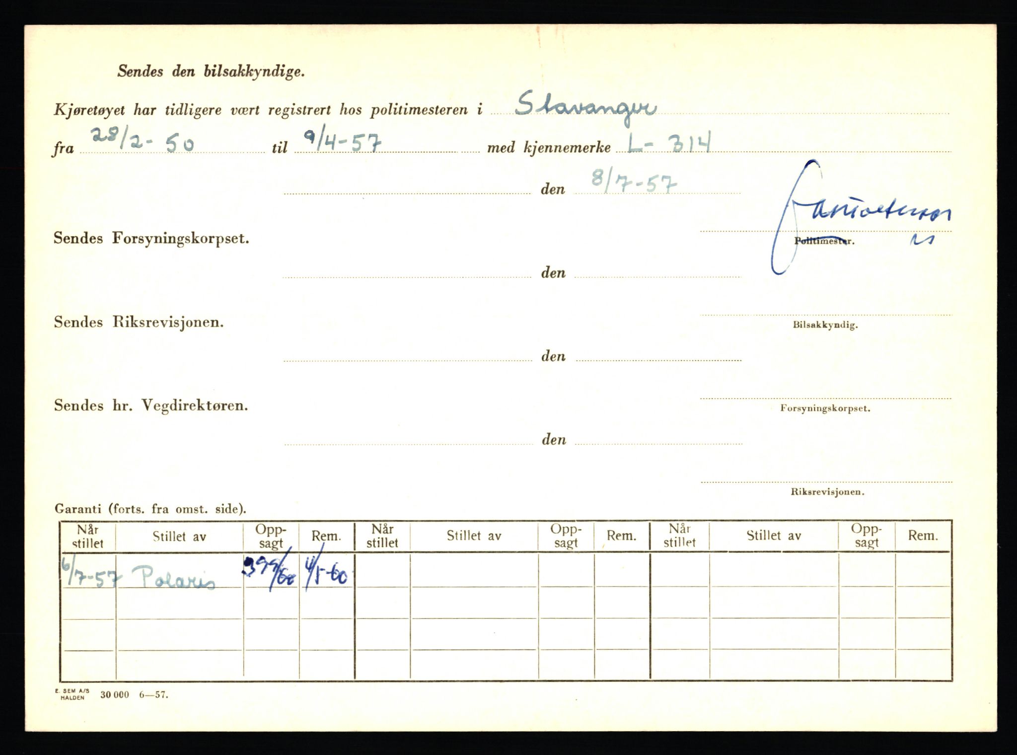 Stavanger trafikkstasjon, AV/SAST-A-101942/0/F/L0007: L-2150 - L-2549, 1930-1971, p. 10