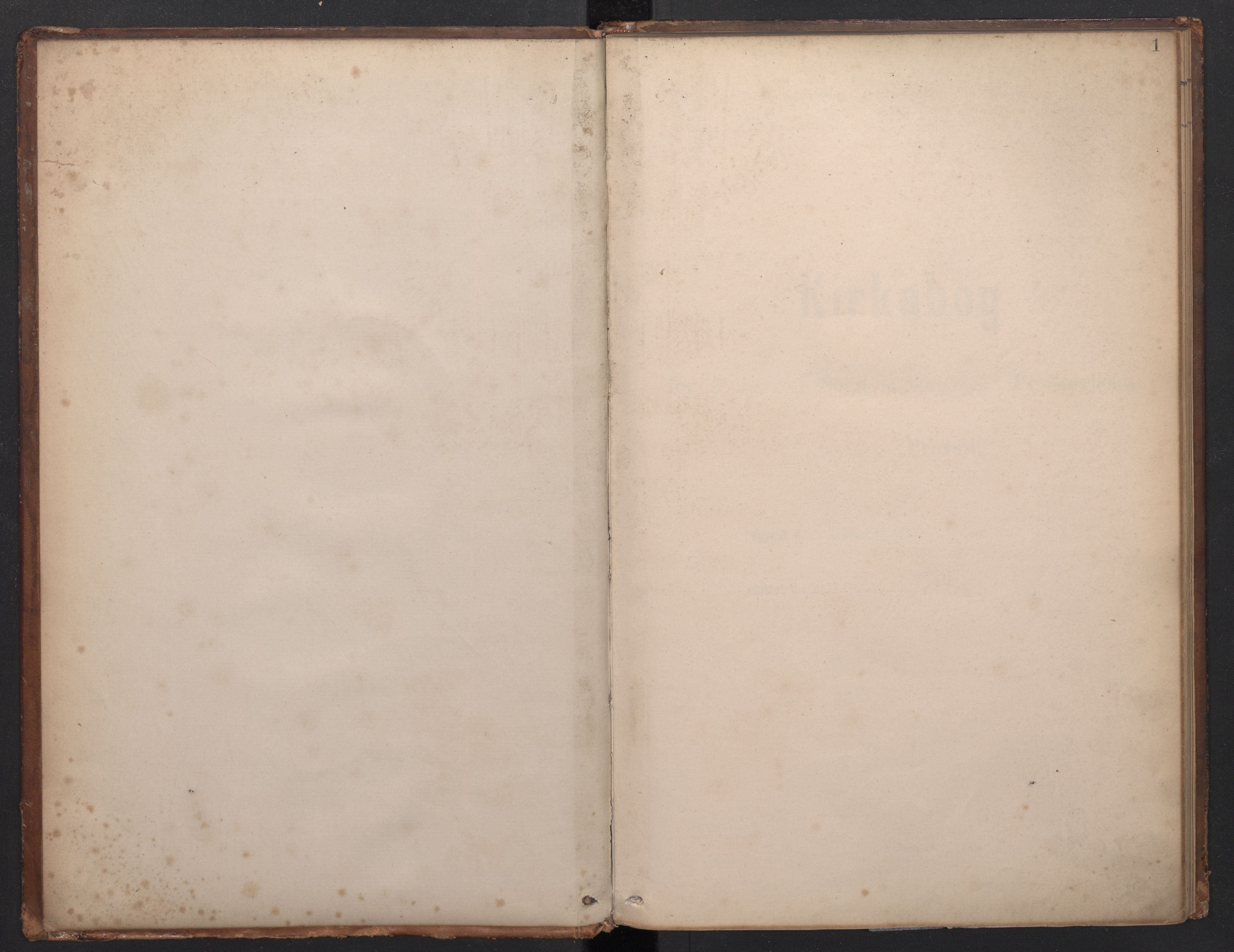 Domkirken sokneprestembete, SAB/A-74801/H/Haa/L0049: Parish register (official) no. G 1, 1882-1922, p. 0b-1a