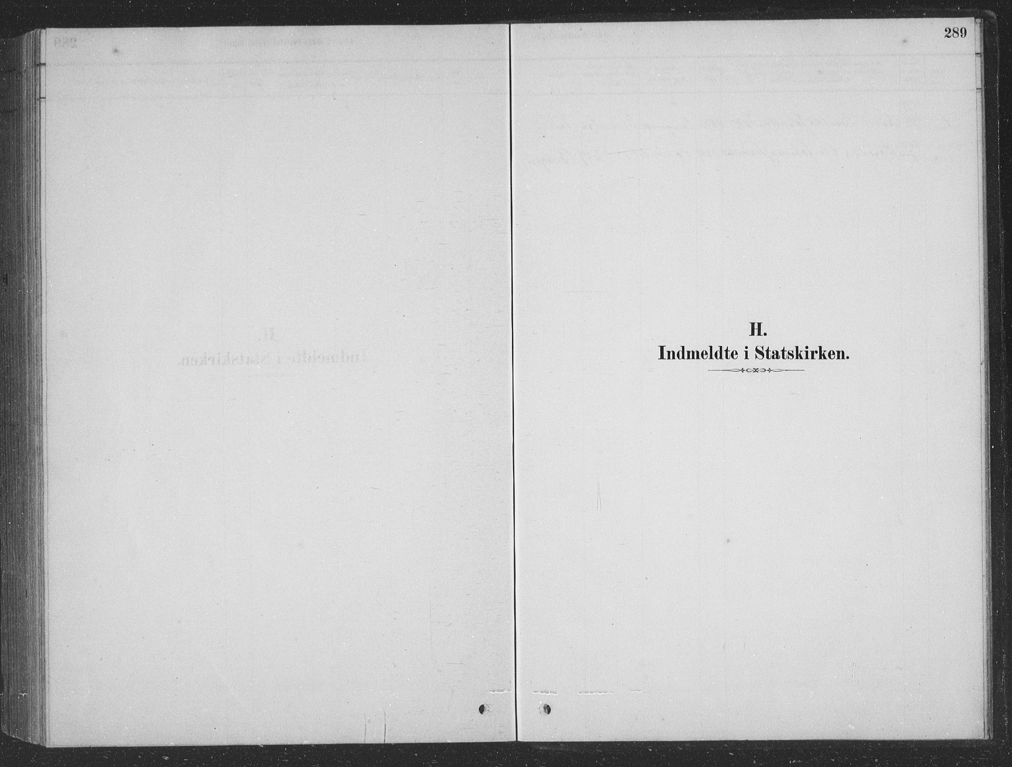 Vaksdal Sokneprestembete, AV/SAB-A-78901/H/Hab: Parish register (copy) no. D 1, 1878-1939, p. 289