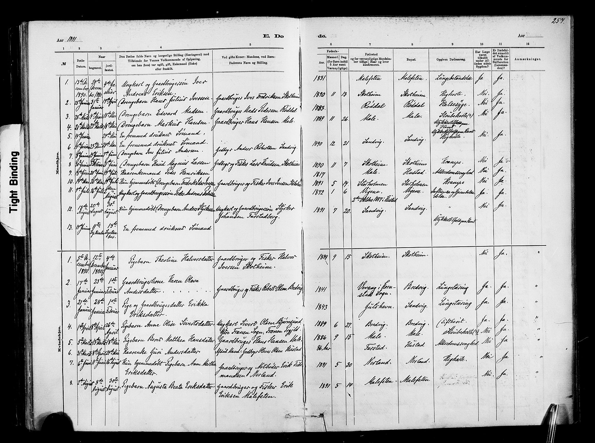 Ministerialprotokoller, klokkerbøker og fødselsregistre - Møre og Romsdal, AV/SAT-A-1454/567/L0778: Parish register (official) no. 567A01, 1881-1903, p. 257