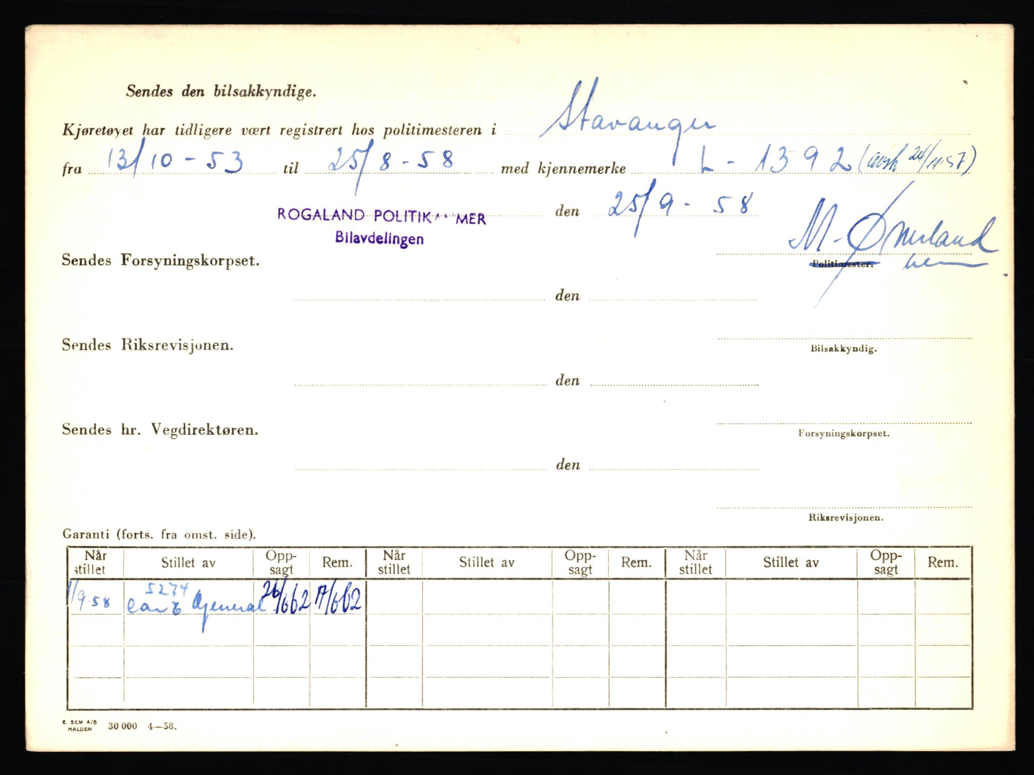 Stavanger trafikkstasjon, AV/SAST-A-101942/0/F/L0060: L-60700 - L-61299, 1930-1971, p. 854