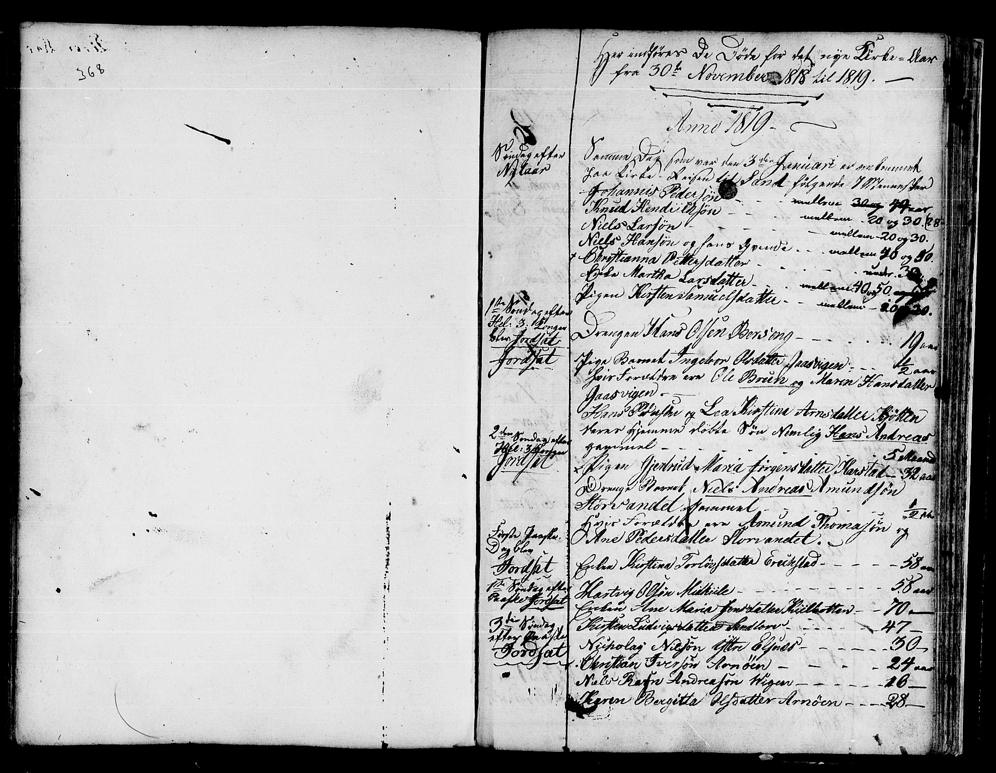 Trondenes sokneprestkontor, SATØ/S-1319/H/Ha/L0005kirke: Parish register (official) no. 5, 1804-1820, p. 368-369