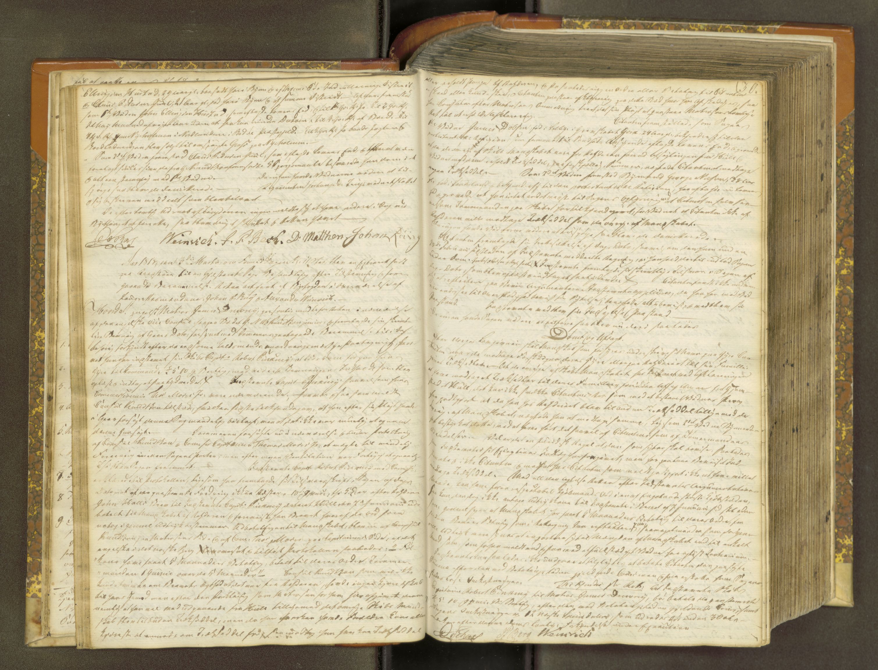 Kristiansund byfogd, AV/SAT-A-4587/A/01/L0008: Justisprotokoll. Aut. 31.12.1817, 1817-1829, p. 29b-30a