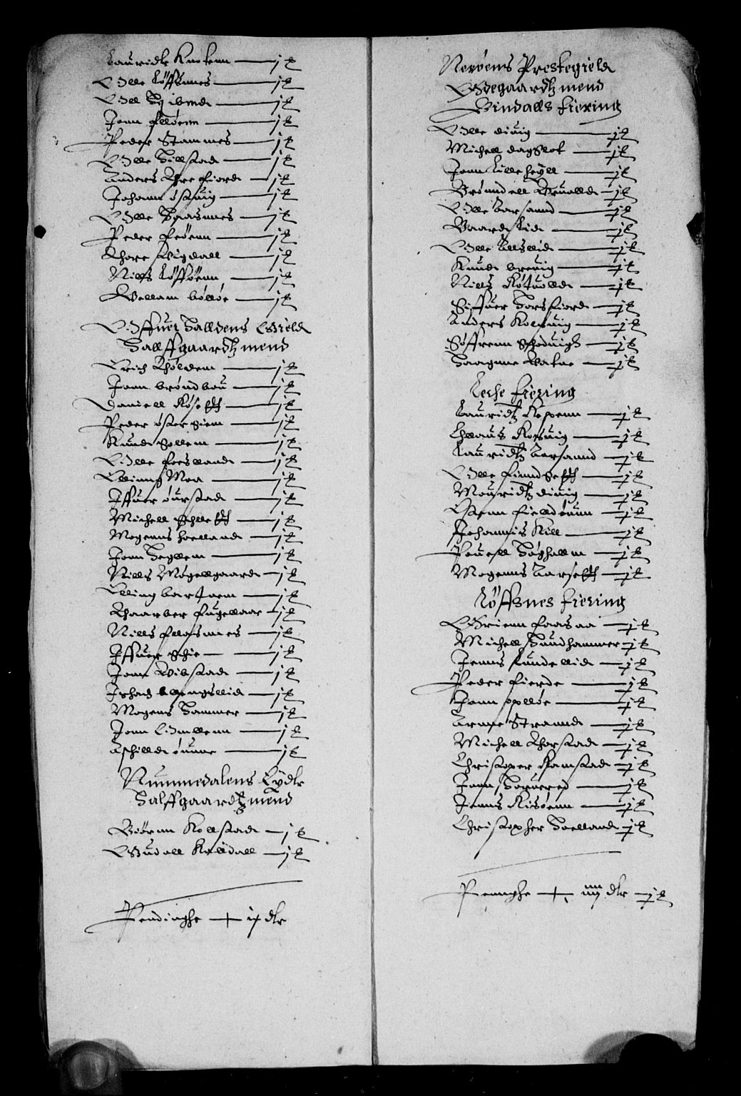 Rentekammeret inntil 1814, Reviderte regnskaper, Lensregnskaper, AV/RA-EA-5023/R/Rb/Rbw/L0076: Trondheim len, 1642-1643