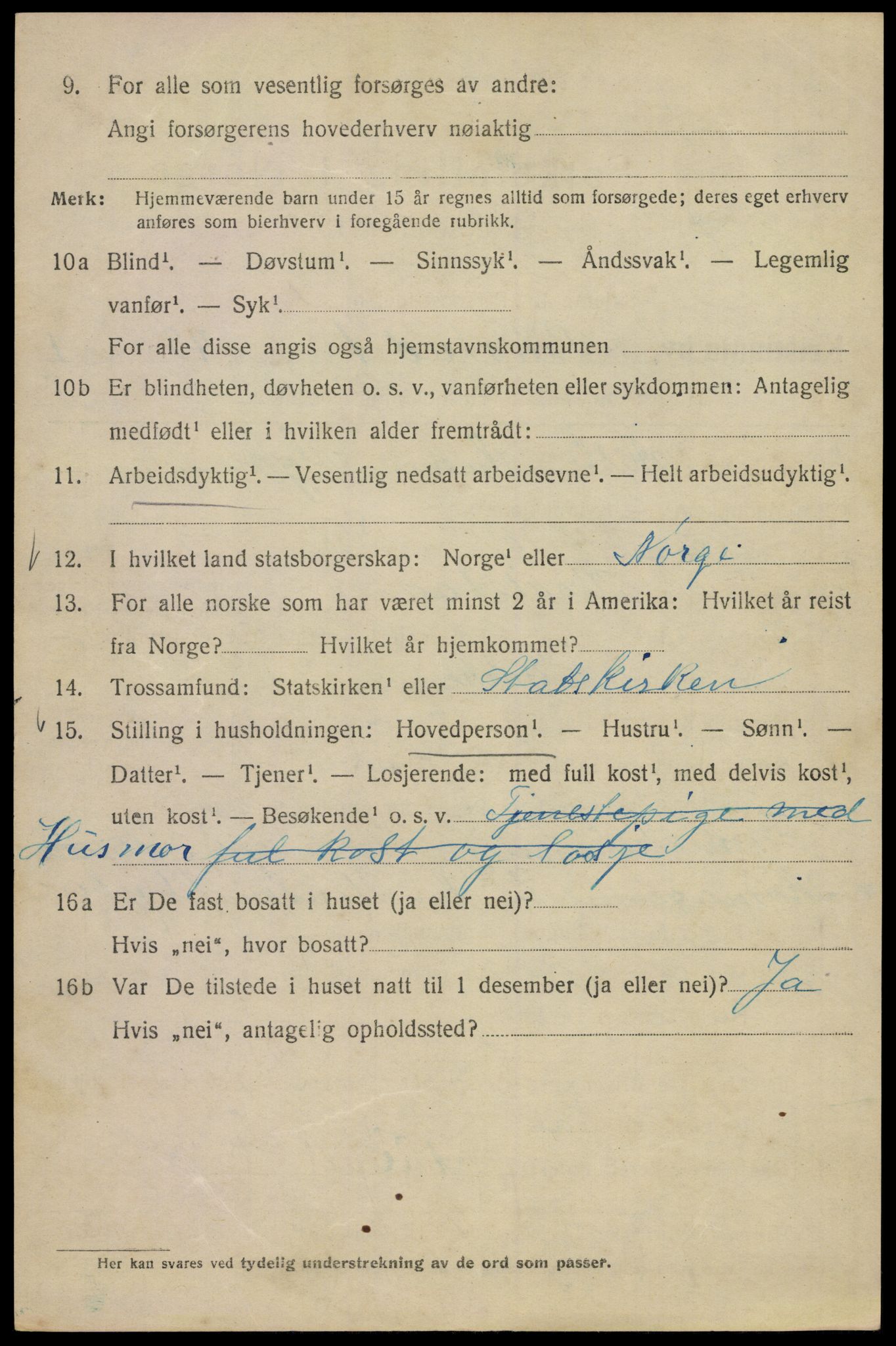 SAO, 1920 census for Kristiania, 1920, p. 449656