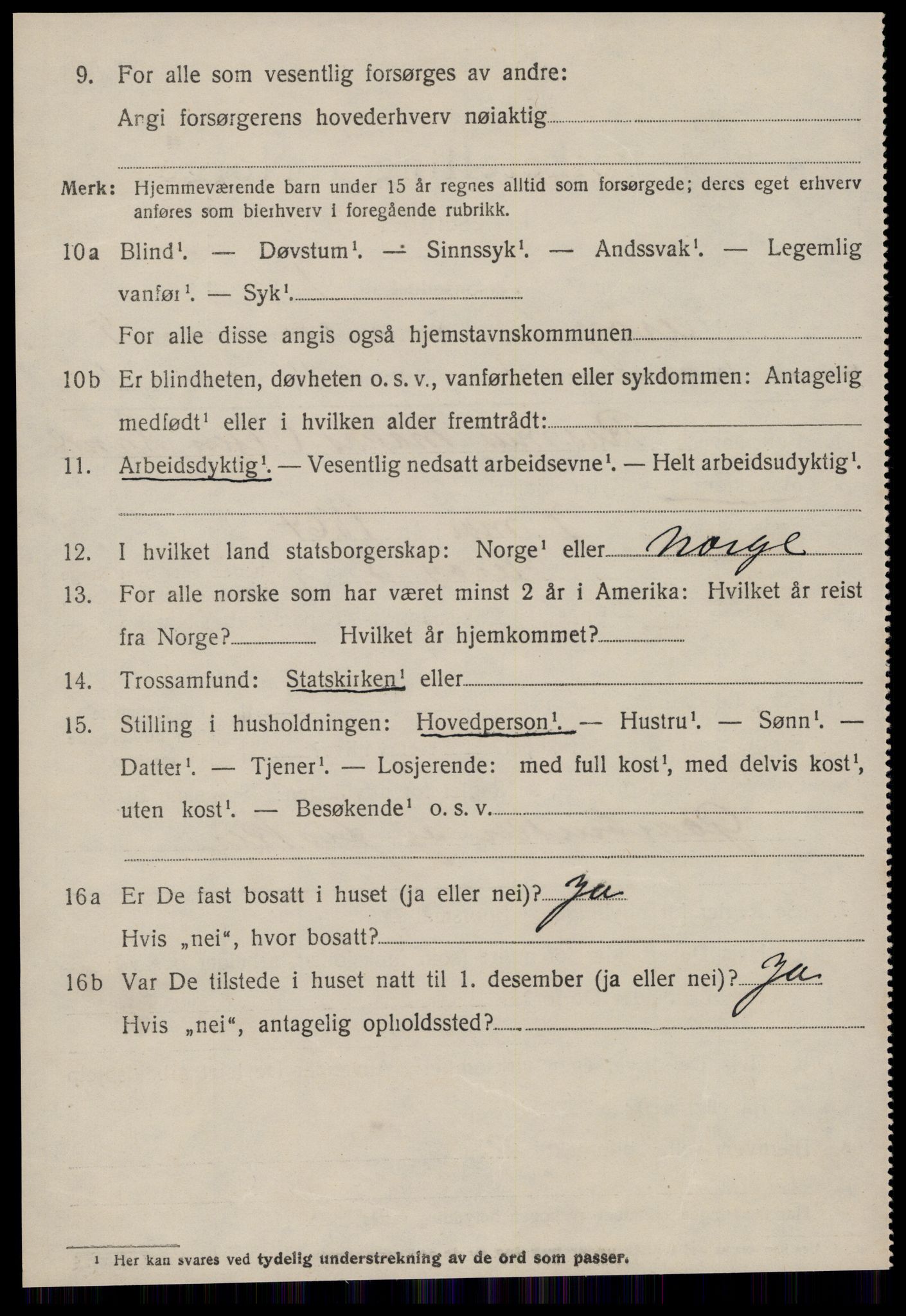 SAT, 1920 census for Herøy (MR), 1920, p. 3364